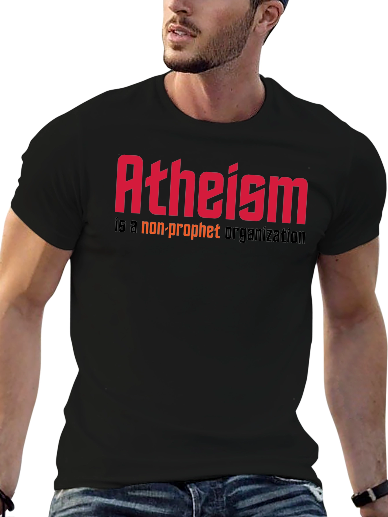 Atheism Non-Profit T-Shirt - Bold Statement Tee
