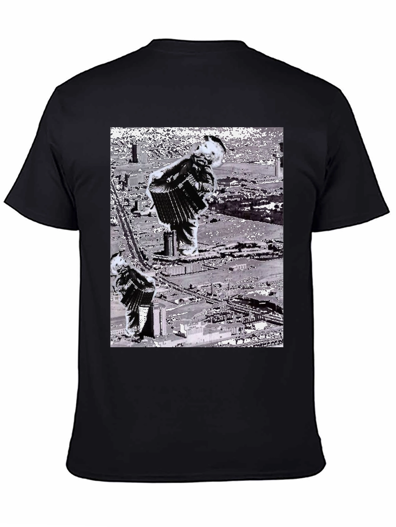 Accordion Player Graphic T-Shirt