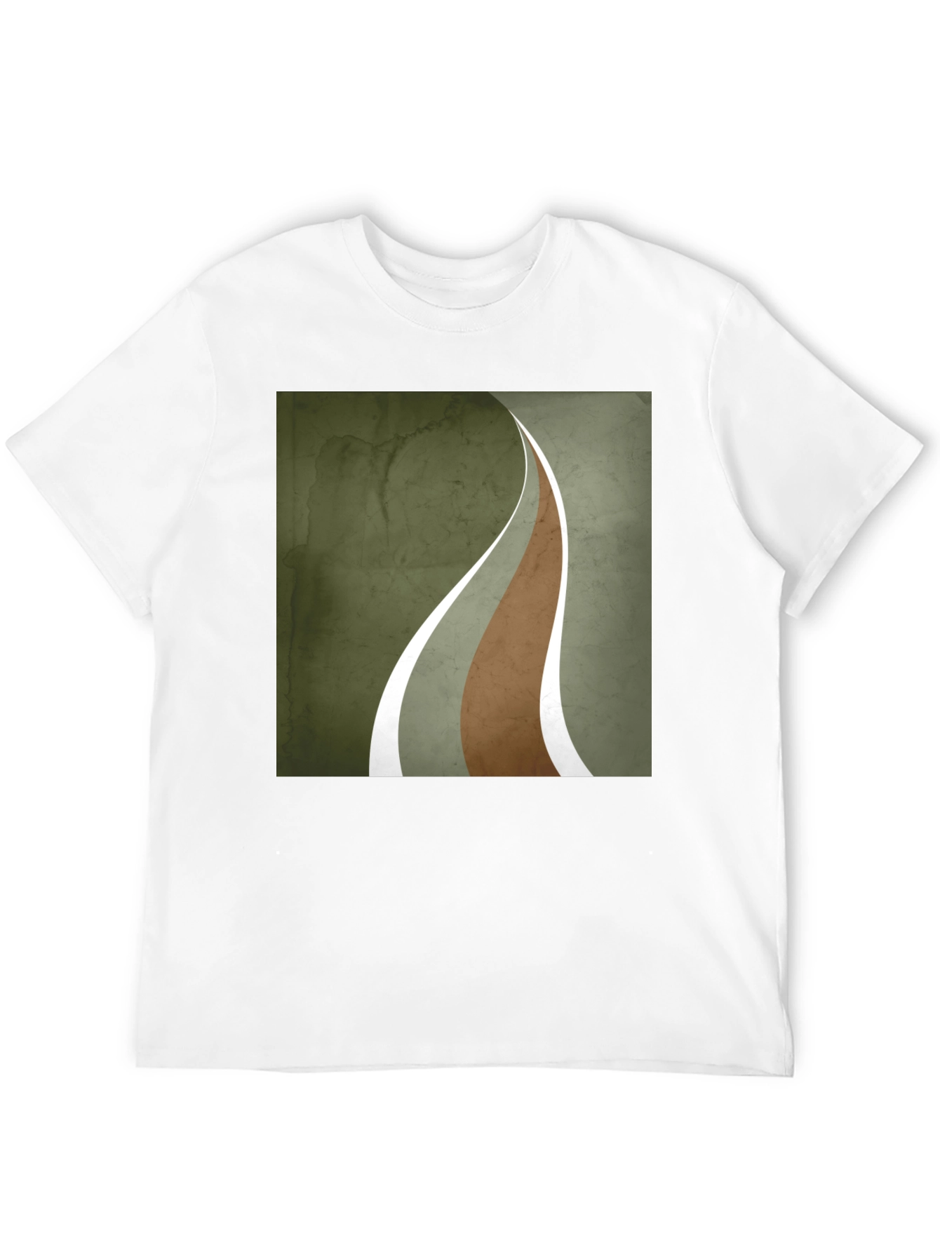Abstract Graphic Tee - Urban Style Black T-Shirt