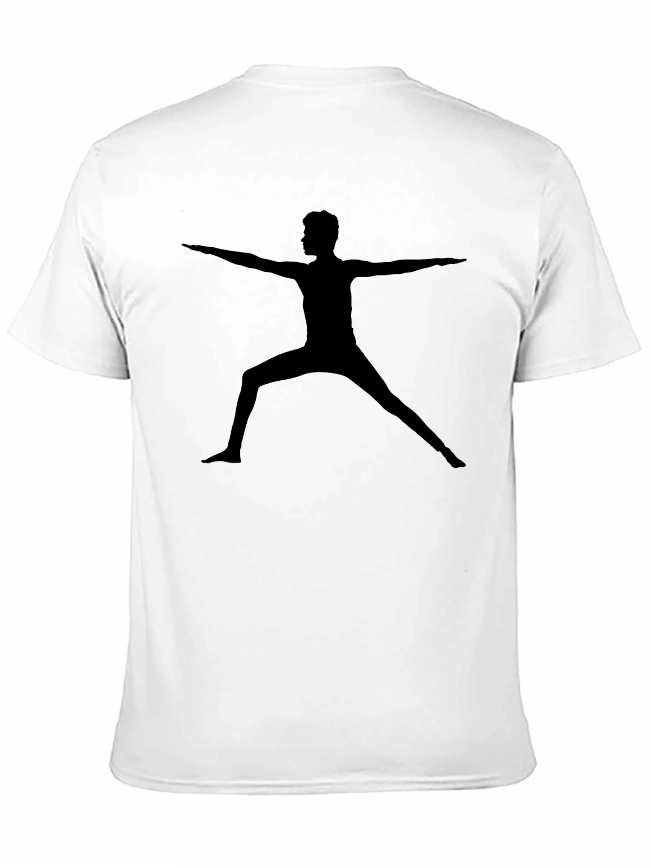Yoga Pose Graphic Tee - Soft Cotton Blend
