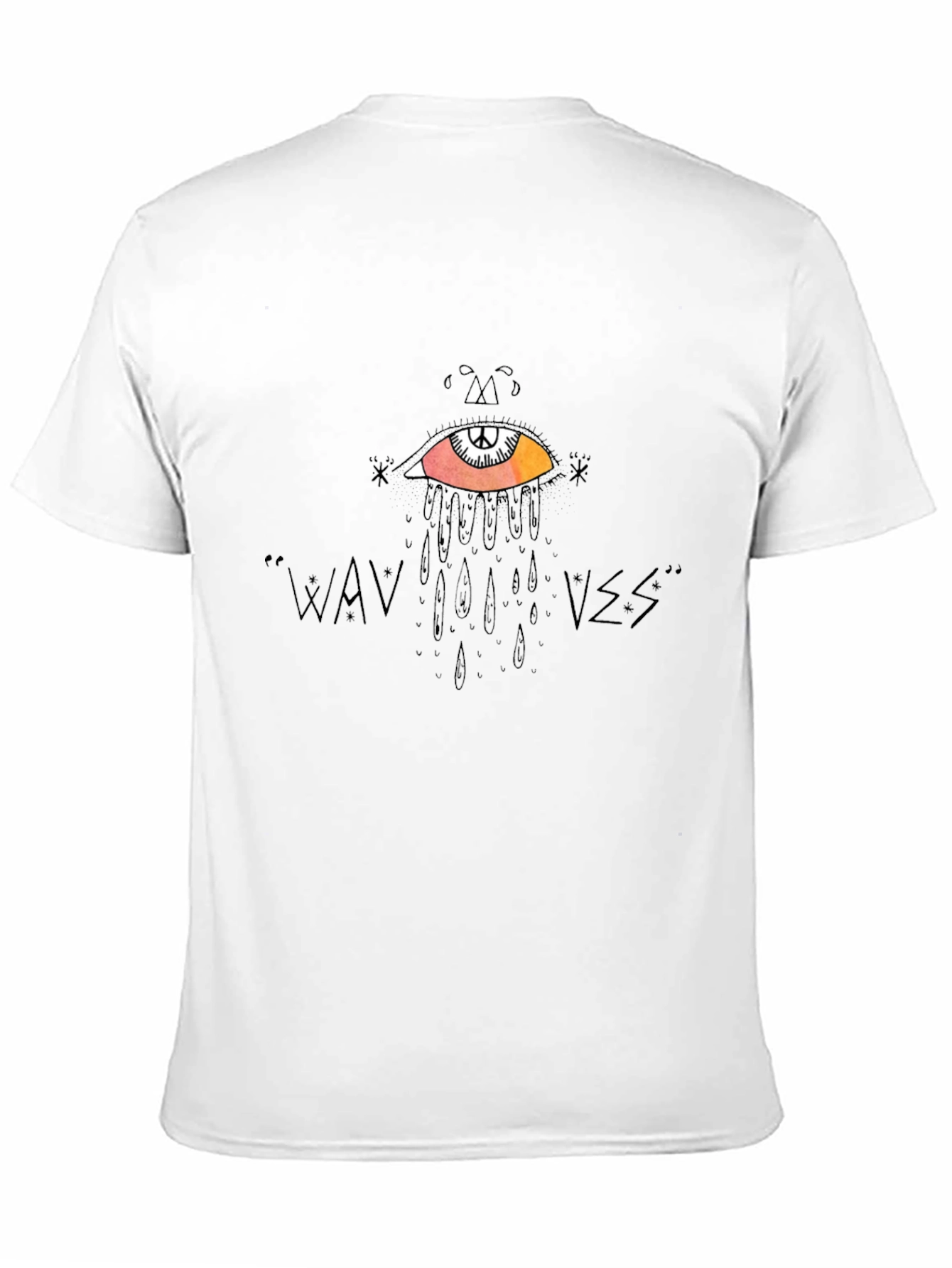 WAVVES Graphic Print Black T-Shirt