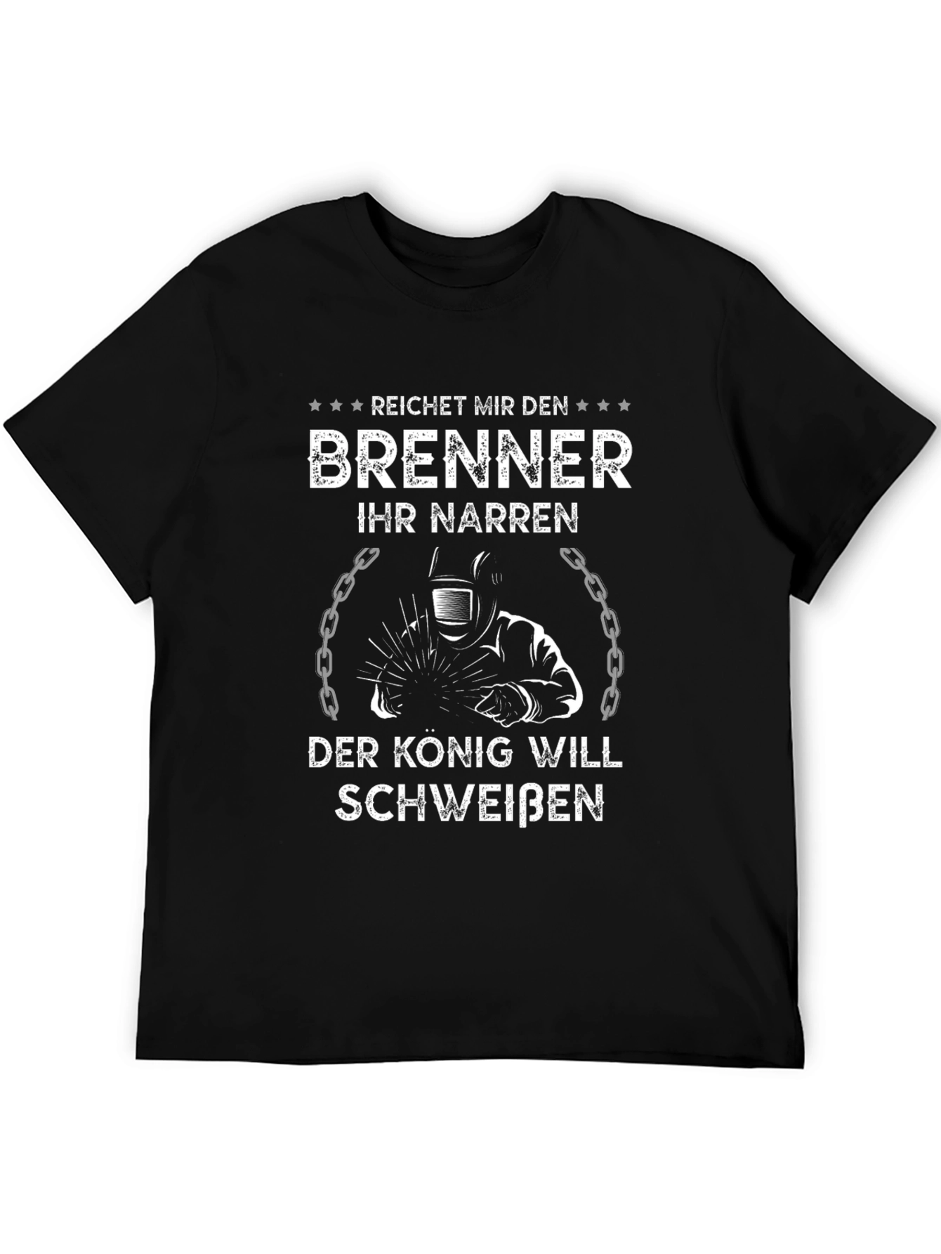 Welder King T-Shirt - Funny Welding Tee