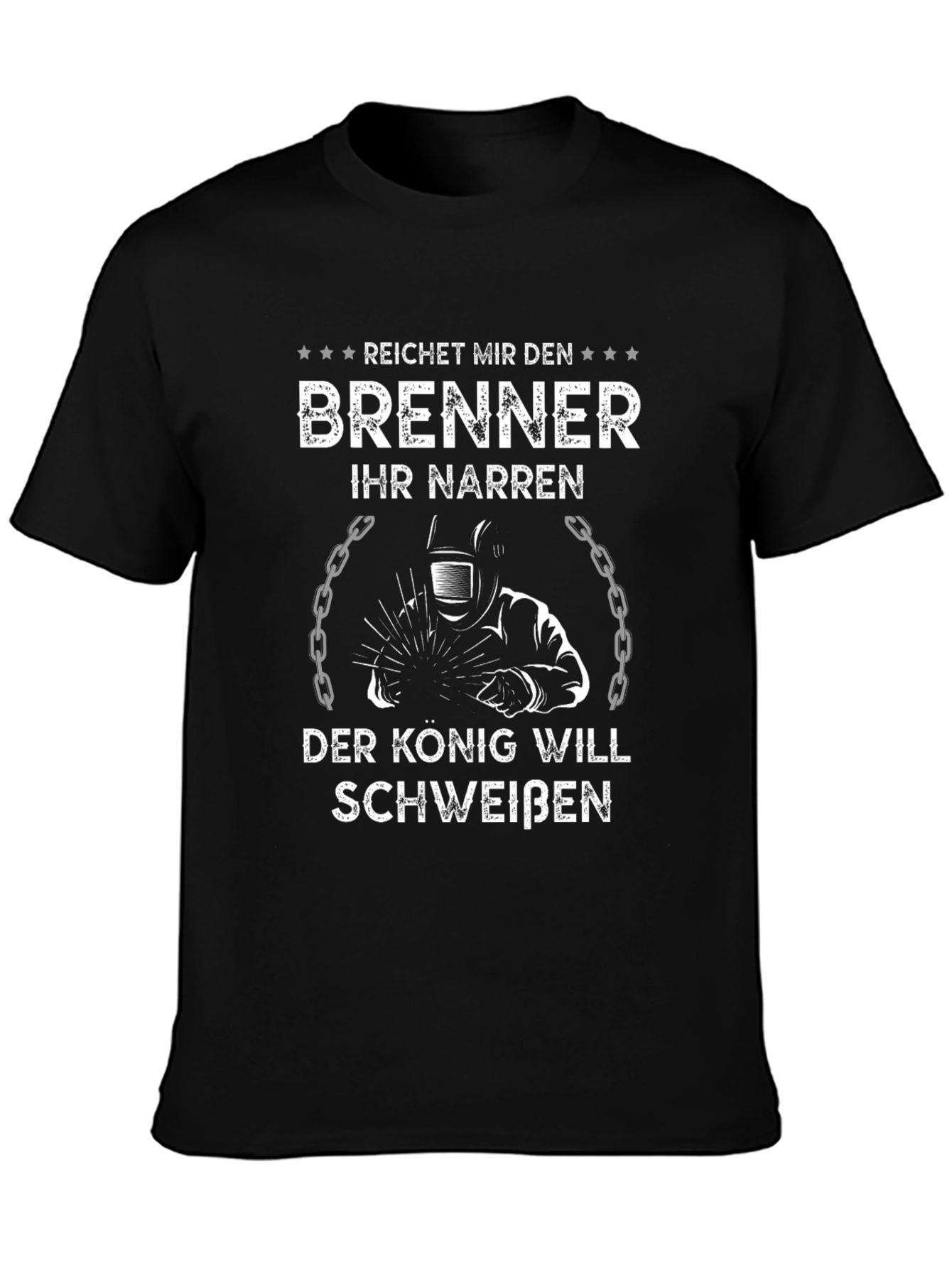 Welder King T-Shirt - Funny Welding Tee