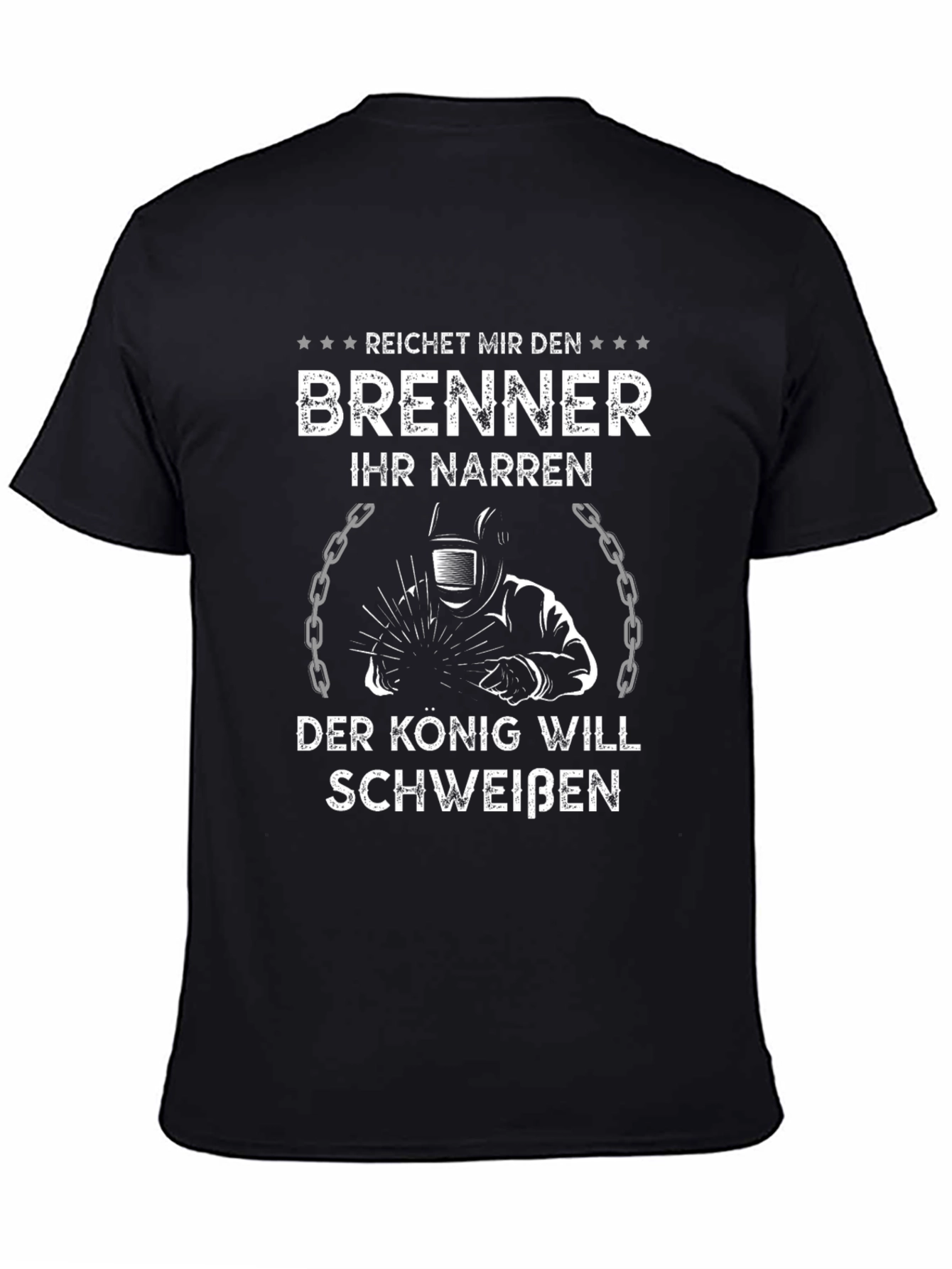 Welder King T-Shirt - Funny Welding Tee