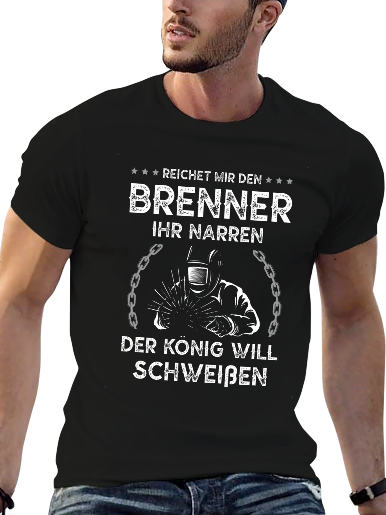 Welder King T-Shirt - Funny Welding Tee