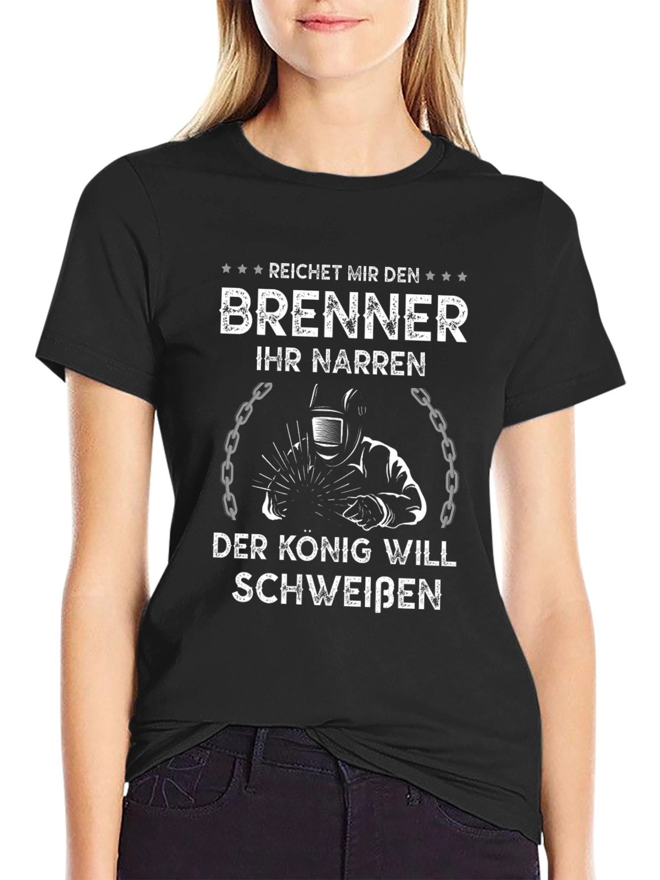 Welder King T-Shirt - Funny Welding Tee