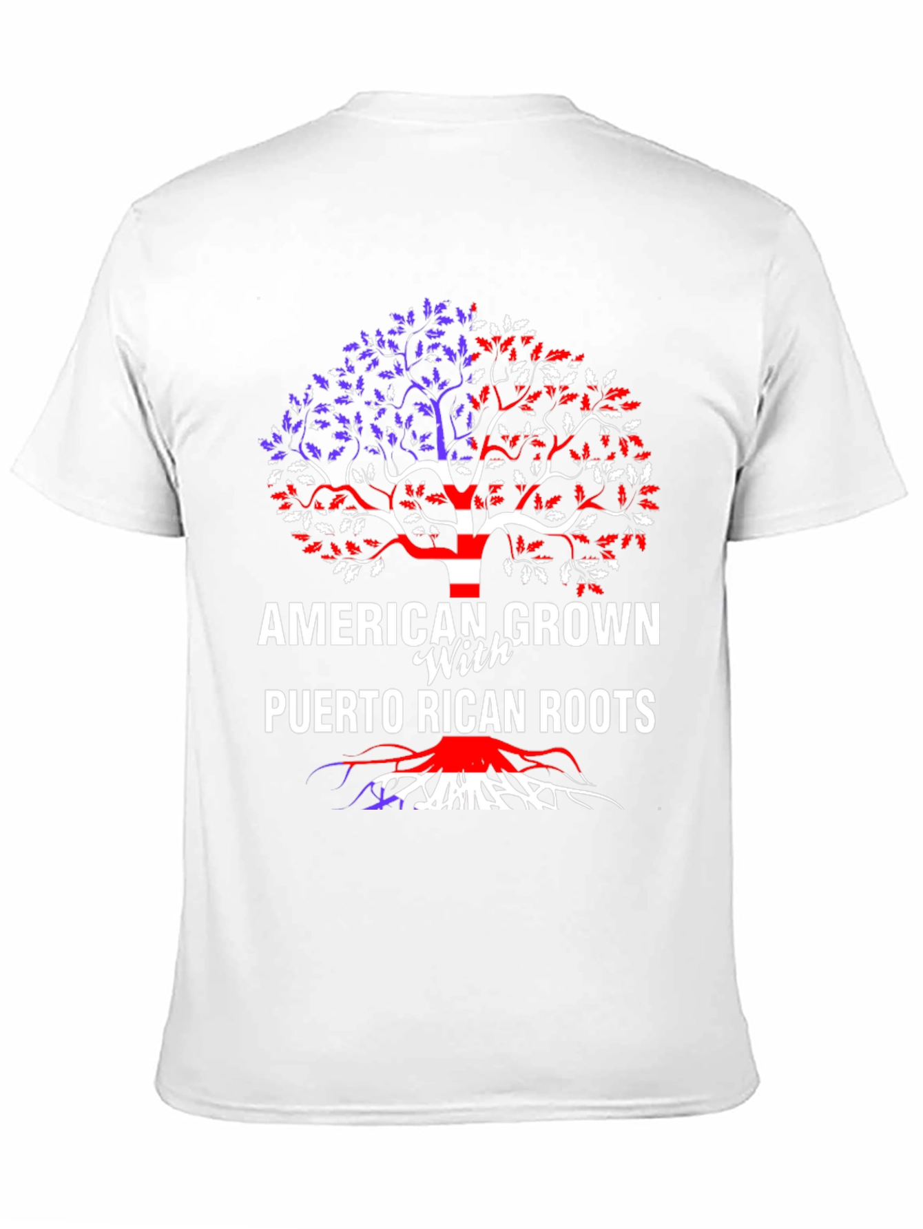 American Grown Puerto Rican Roots T-Shirt
