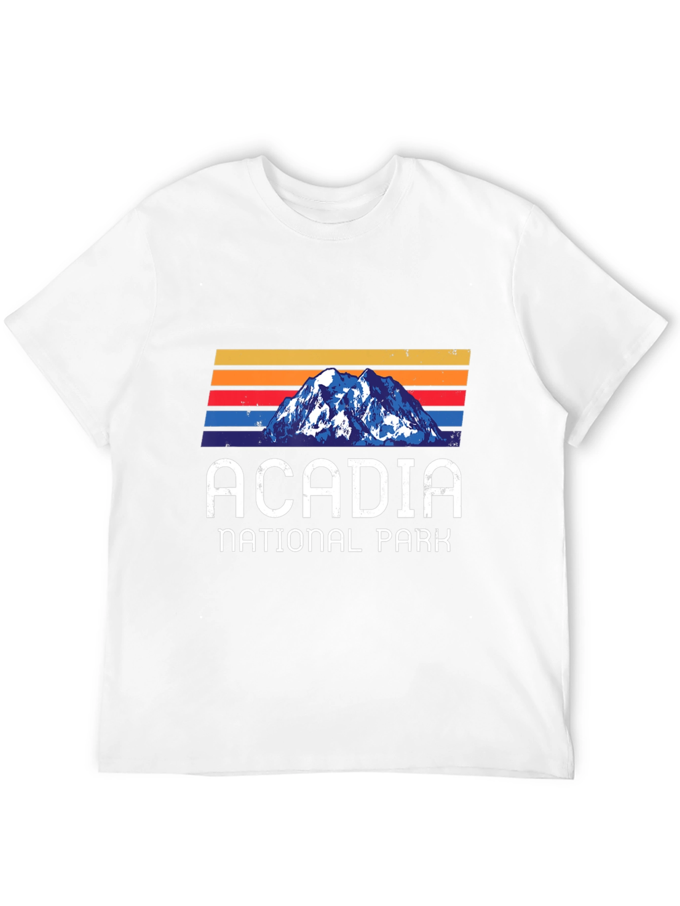 Acadia National Park Retro Graphic T-Shirt