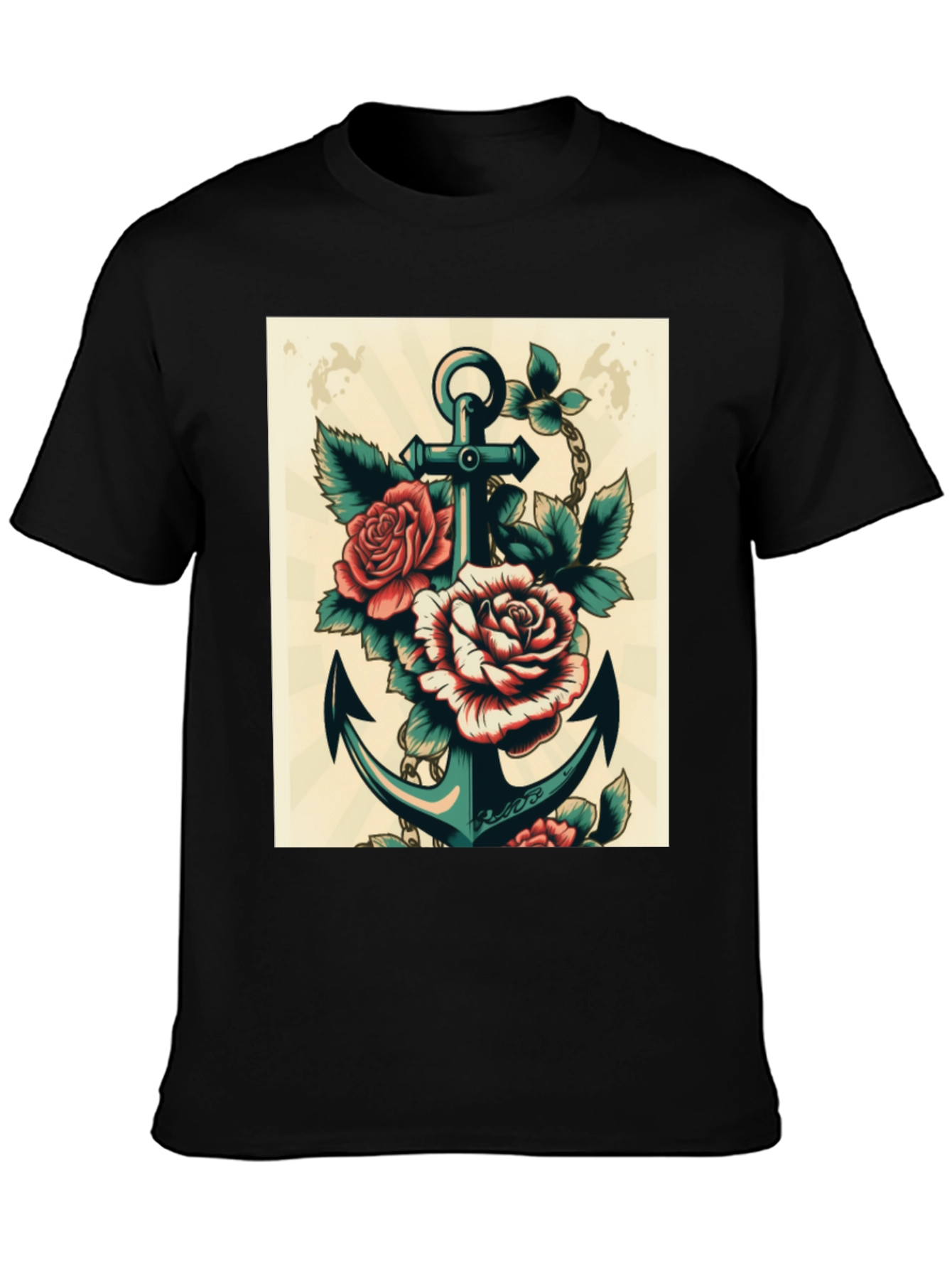 Anchor & Roses Graphic T-Shirt