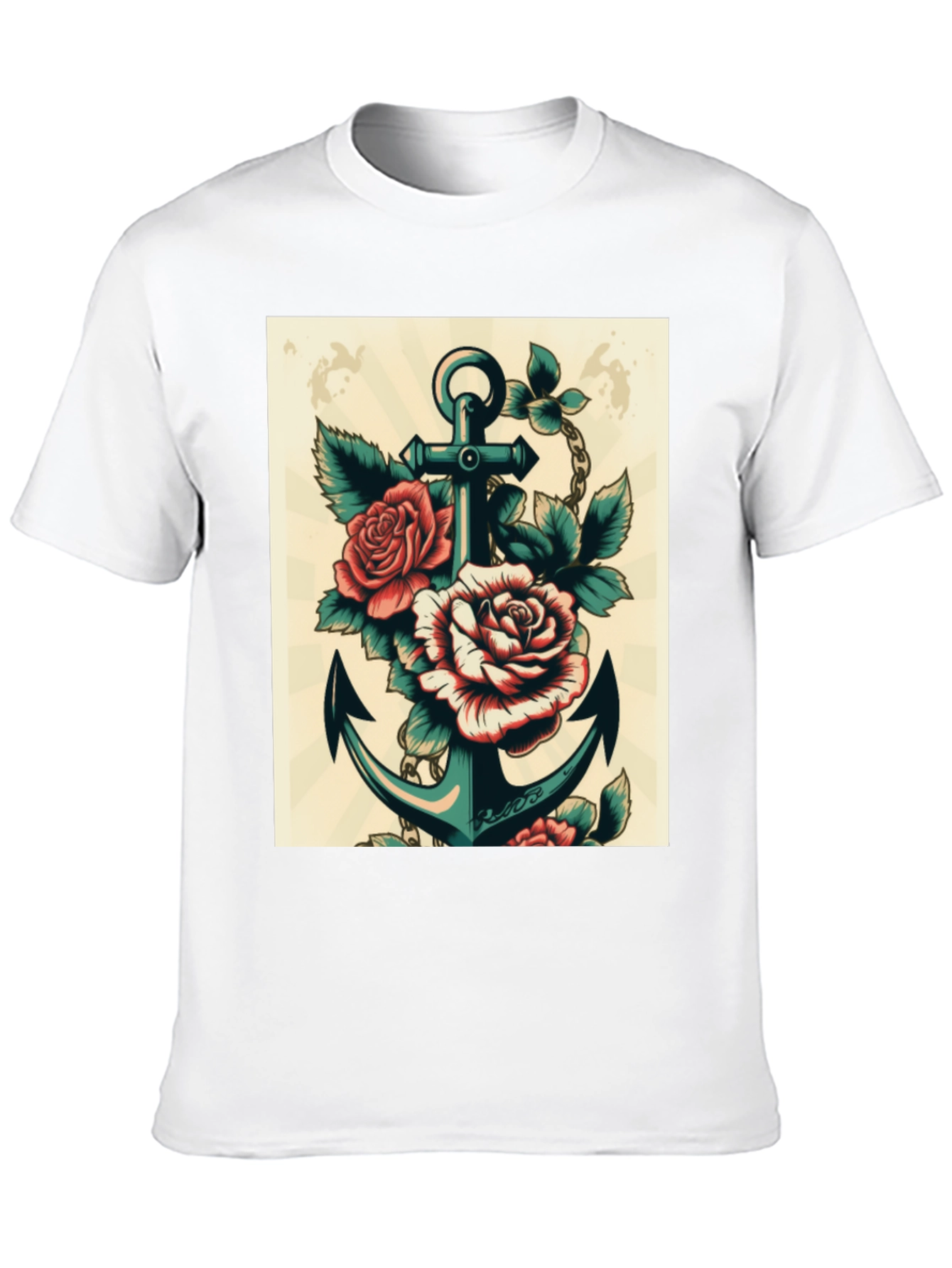 Anchor & Roses Graphic T-Shirt