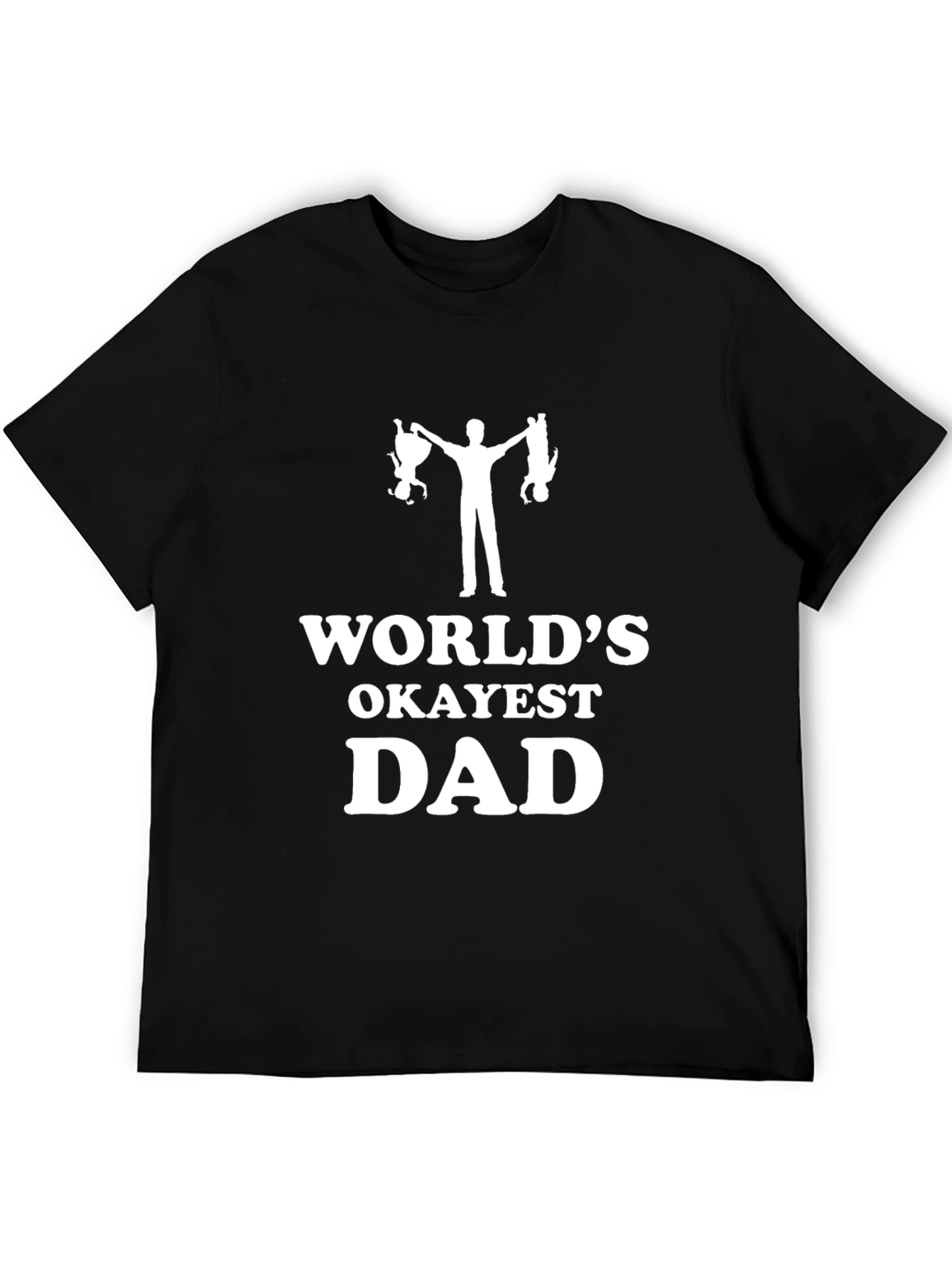 Worlds Okayest Dad Graphic T-Shirt
