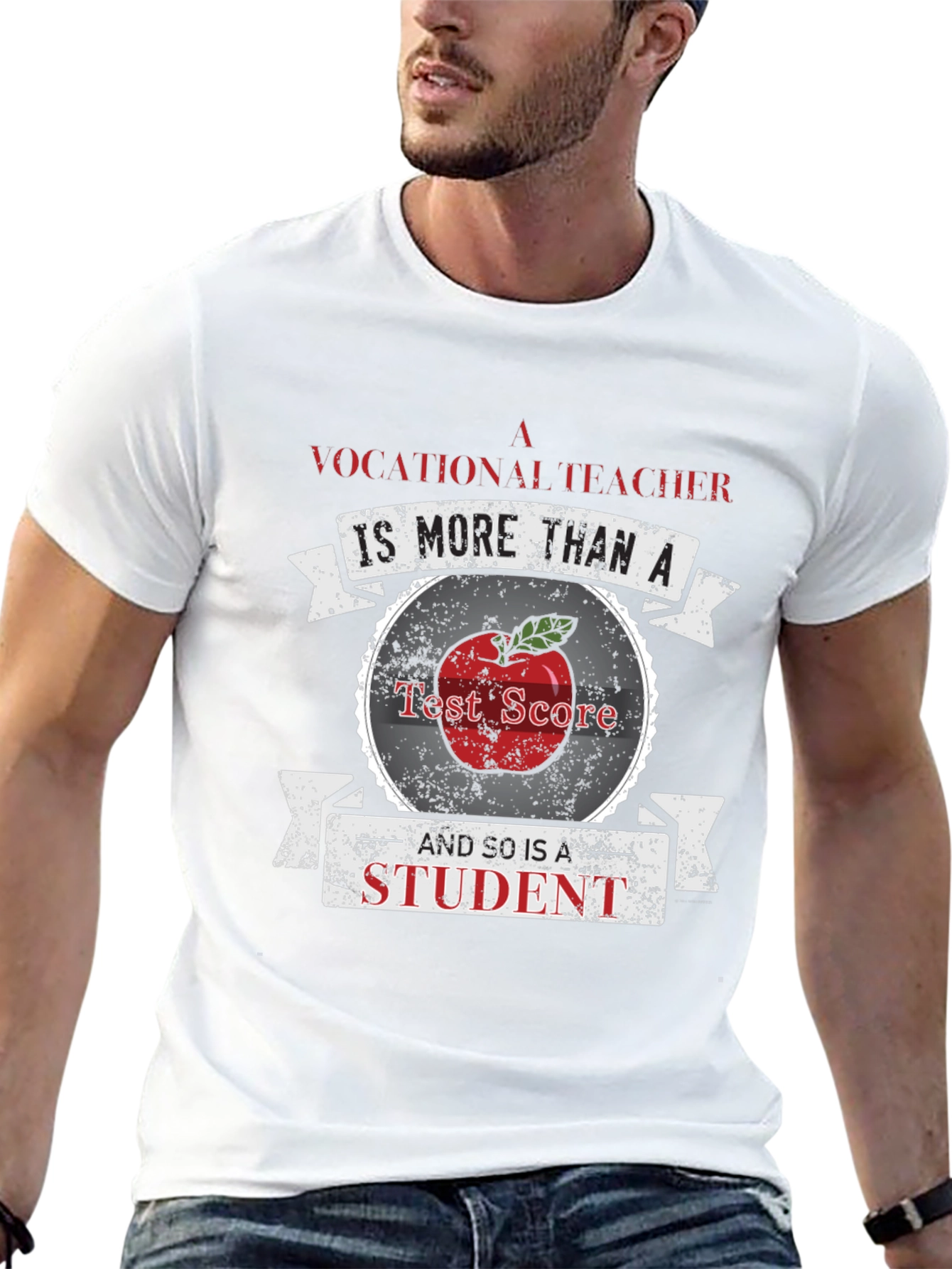 Vocational Teacher Student T-Shirt - Black