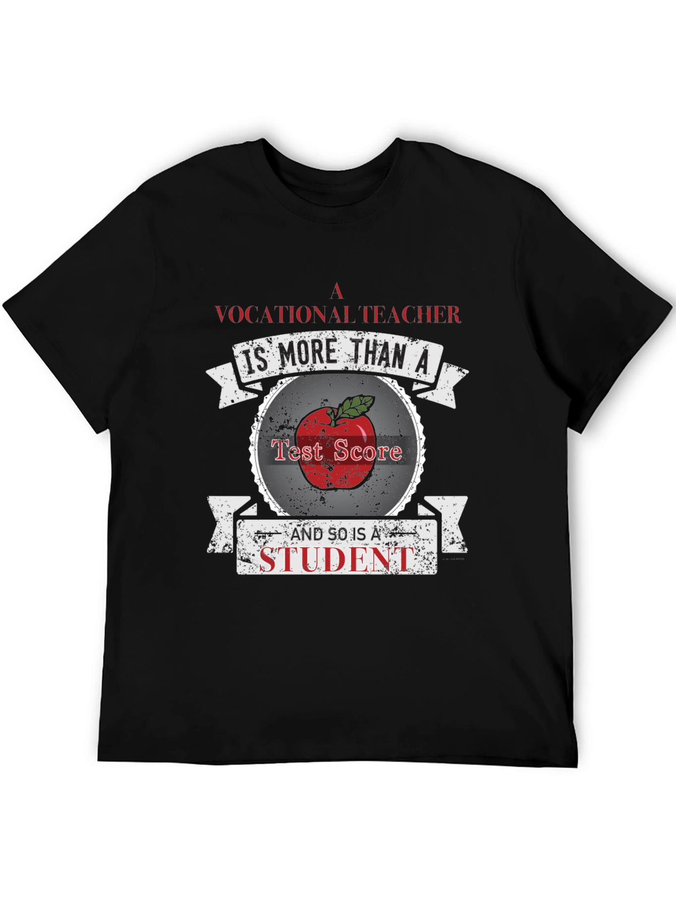 Vocational Teacher Student T-Shirt - Black
