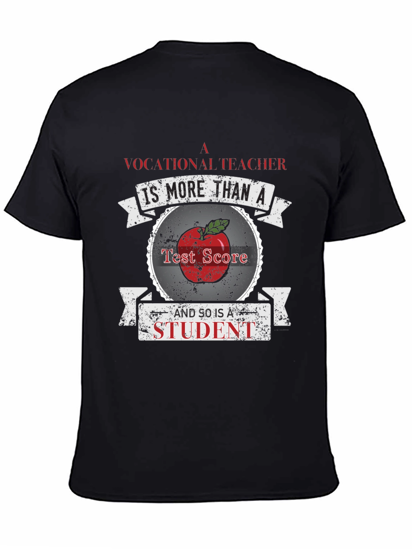 Vocational Teacher Student T-Shirt - Black
