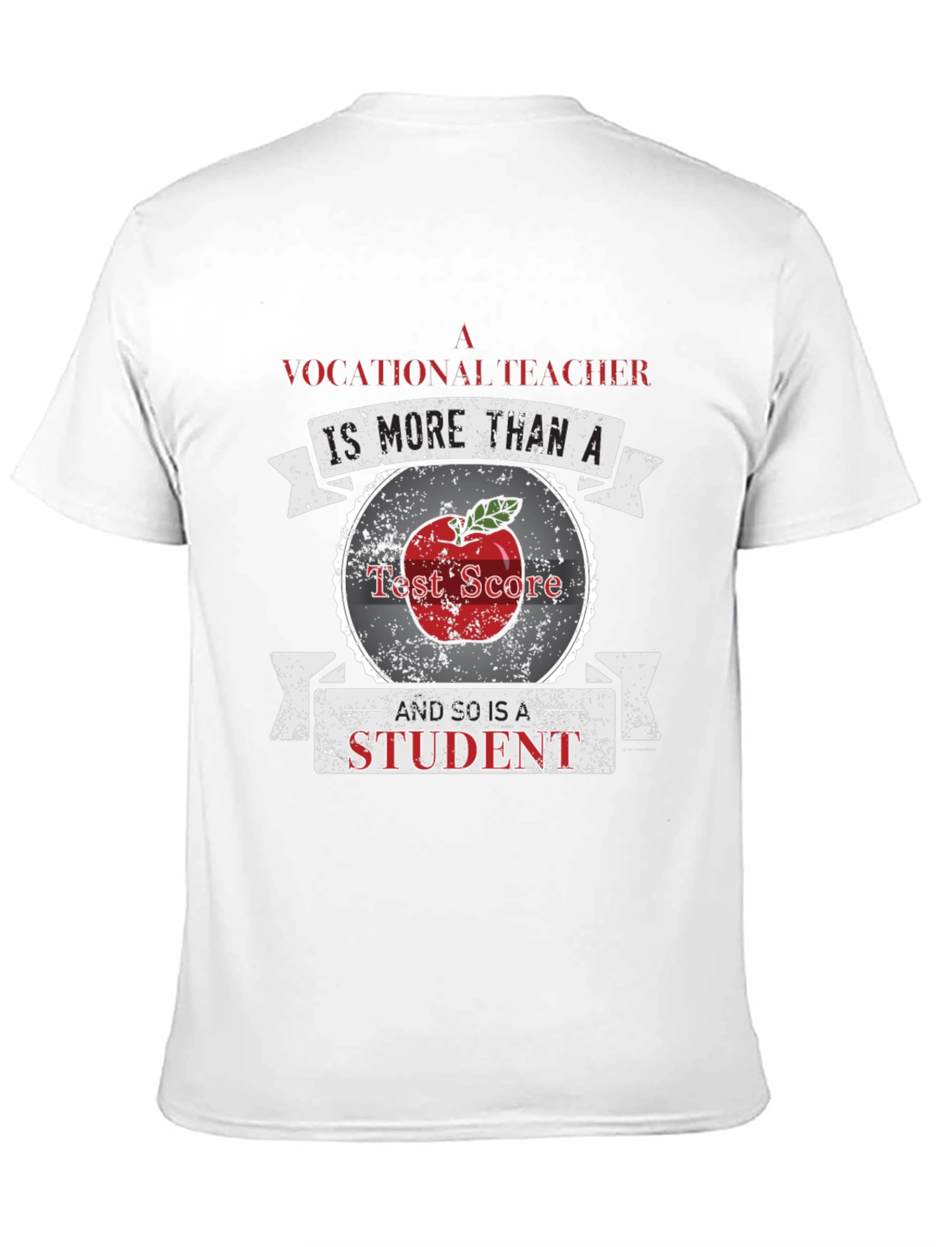 Vocational Teacher Student T-Shirt - Black
