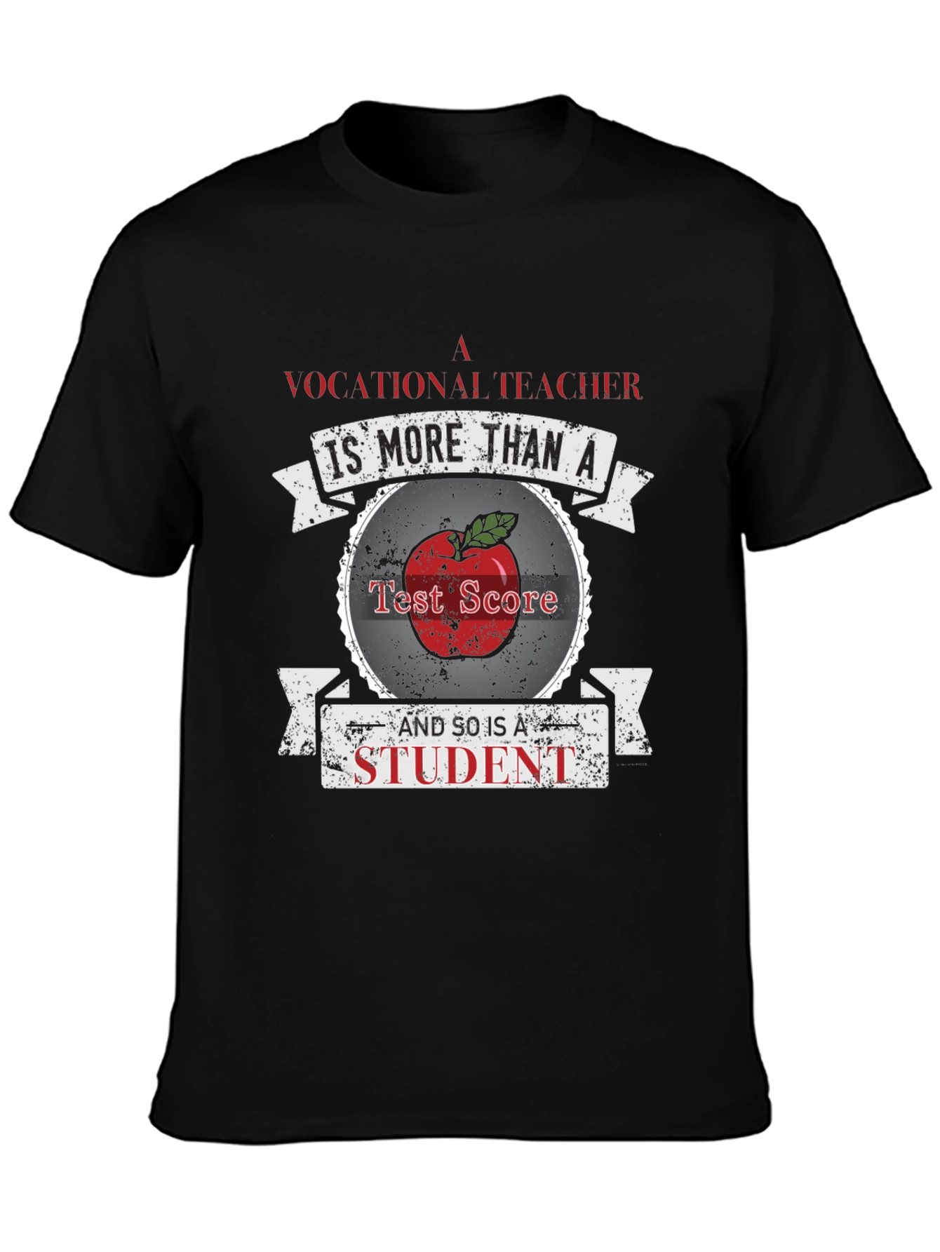Vocational Teacher Student T-Shirt - Black