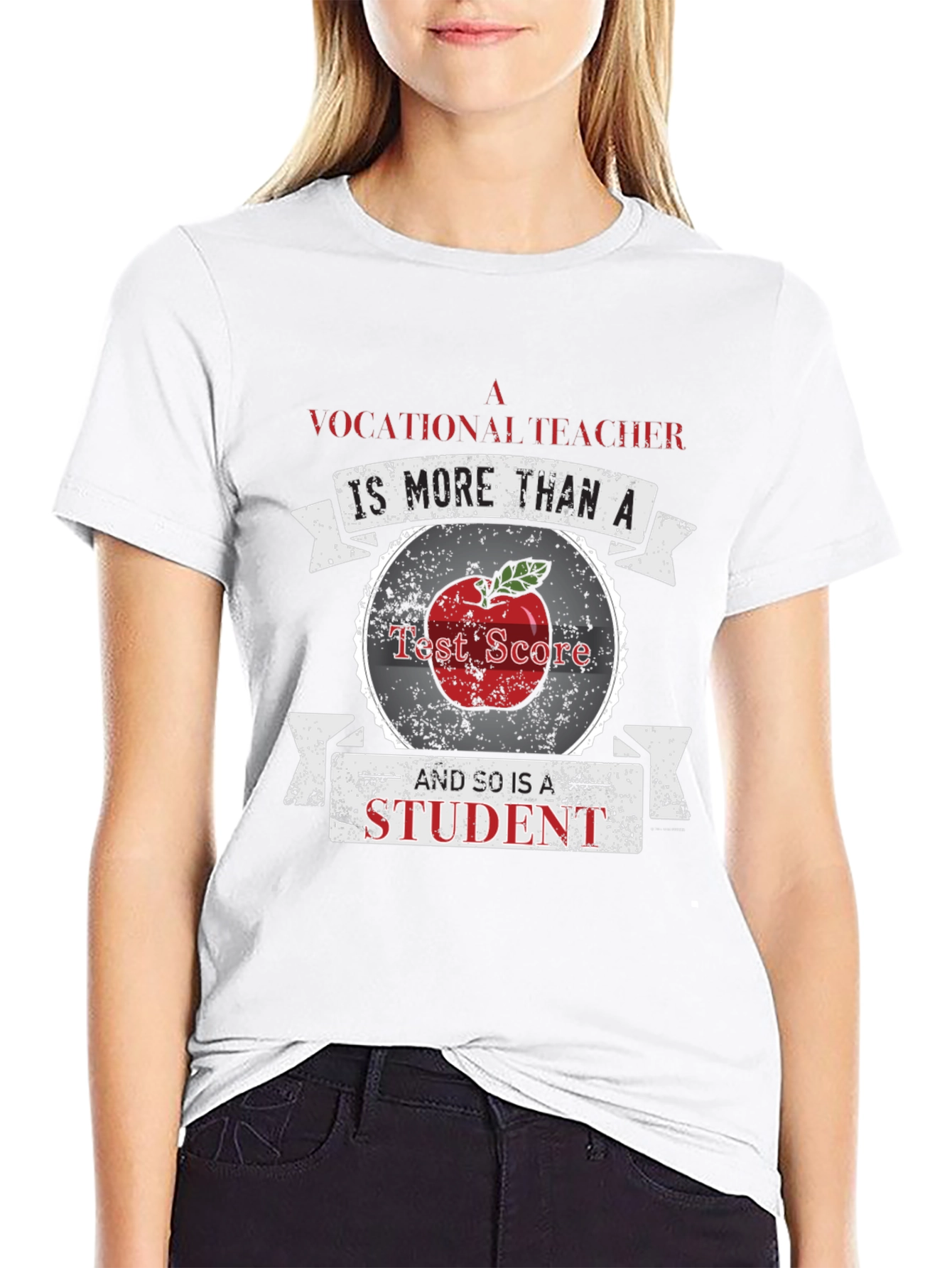 Vocational Teacher Student T-Shirt - Black
