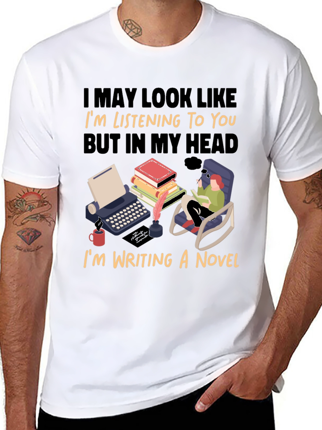 Writer Novelist Funny T-Shirt