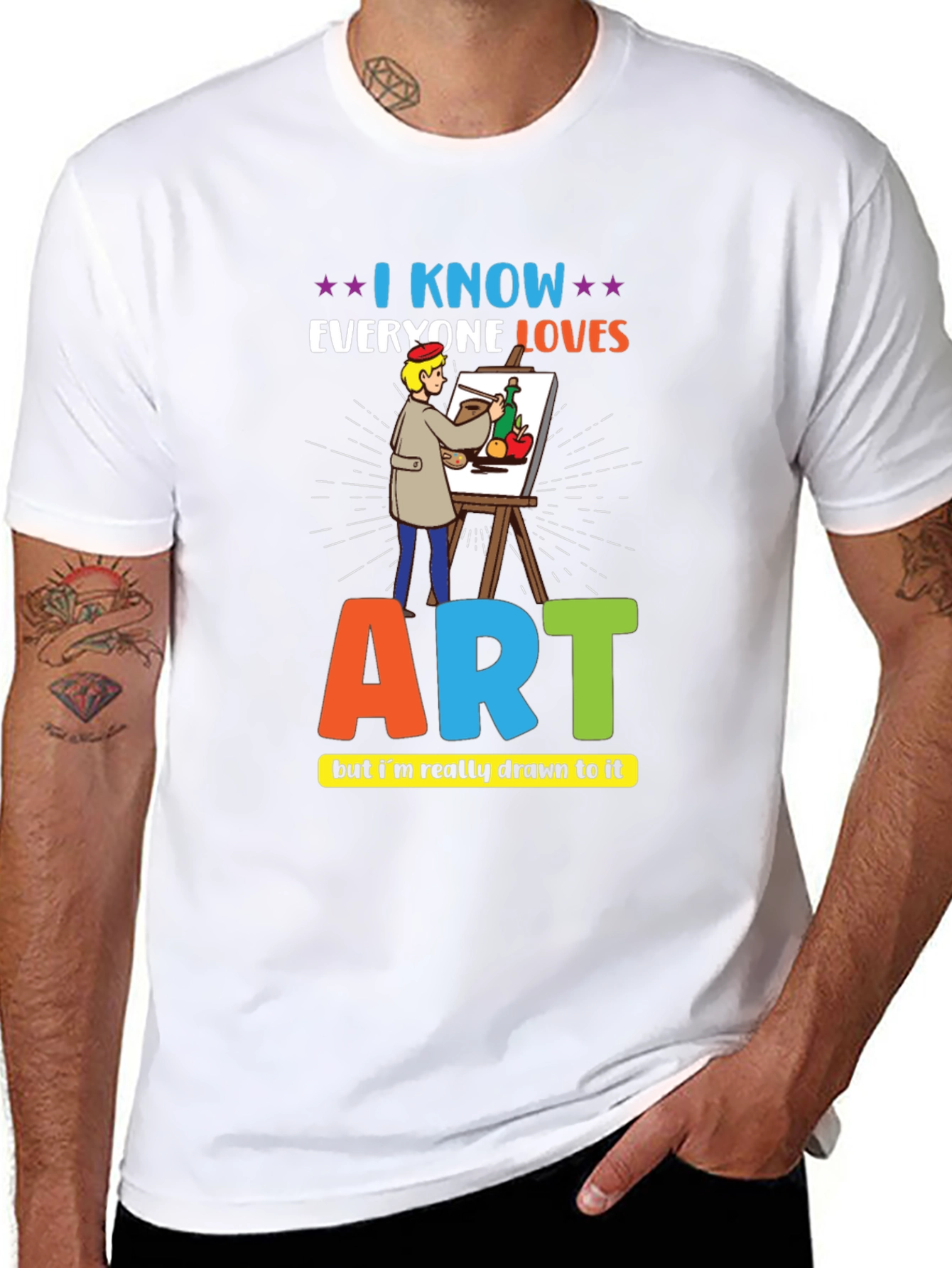 Artist Graphic T-Shirt - Art Lover Tee