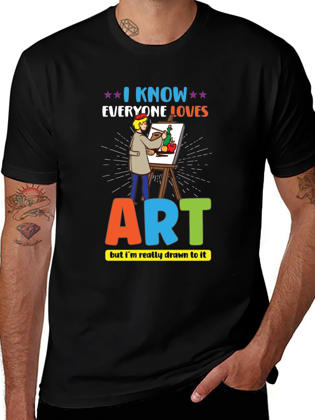 Artist Graphic T-Shirt - Art Lover Tee