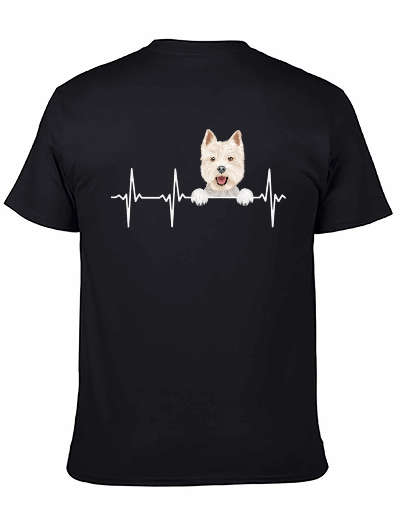 Westie Dog Heartbeat T-Shirt