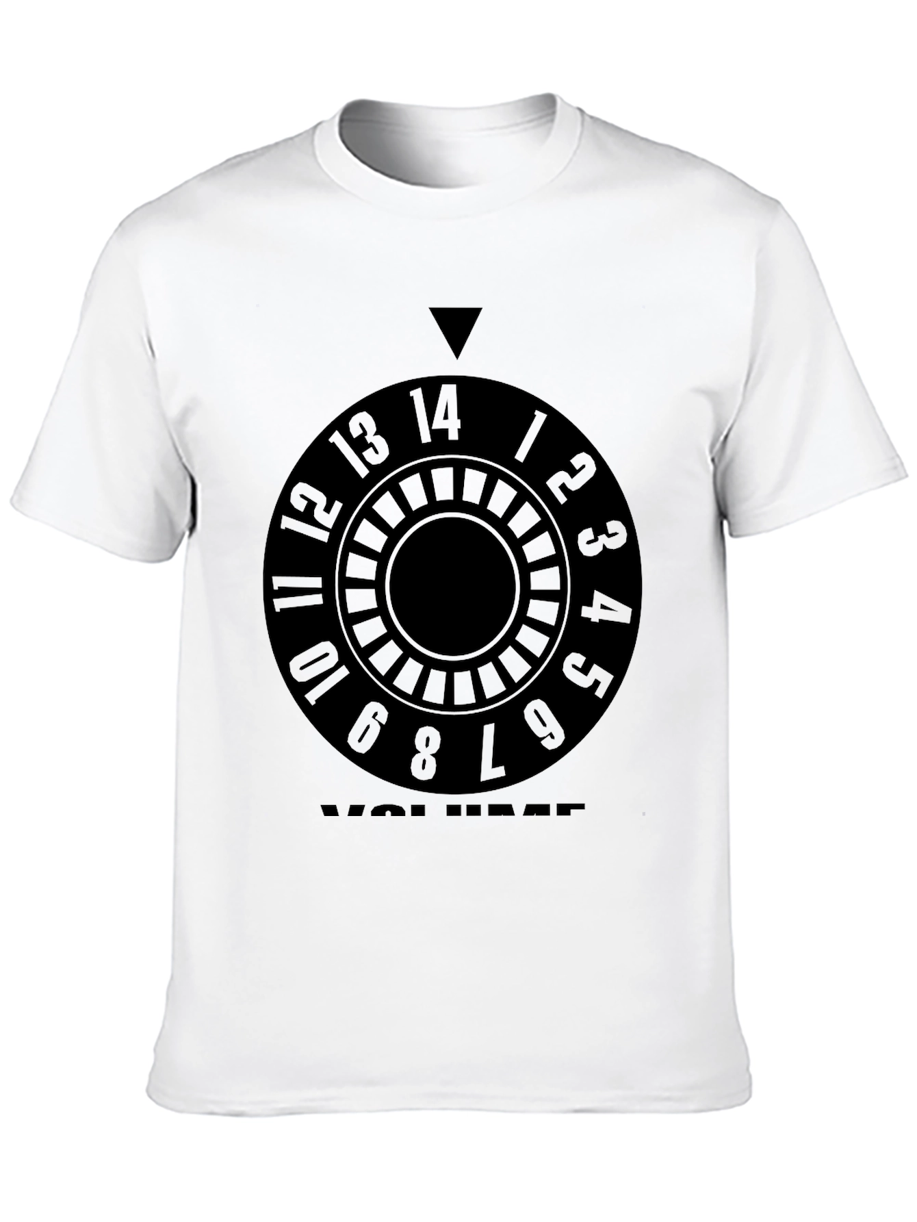 Volume Knob Graphic Tee - Black