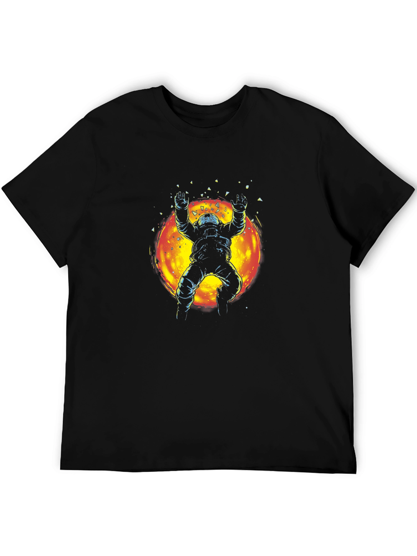 Astronaut Sunburst Graphic T-Shirt
