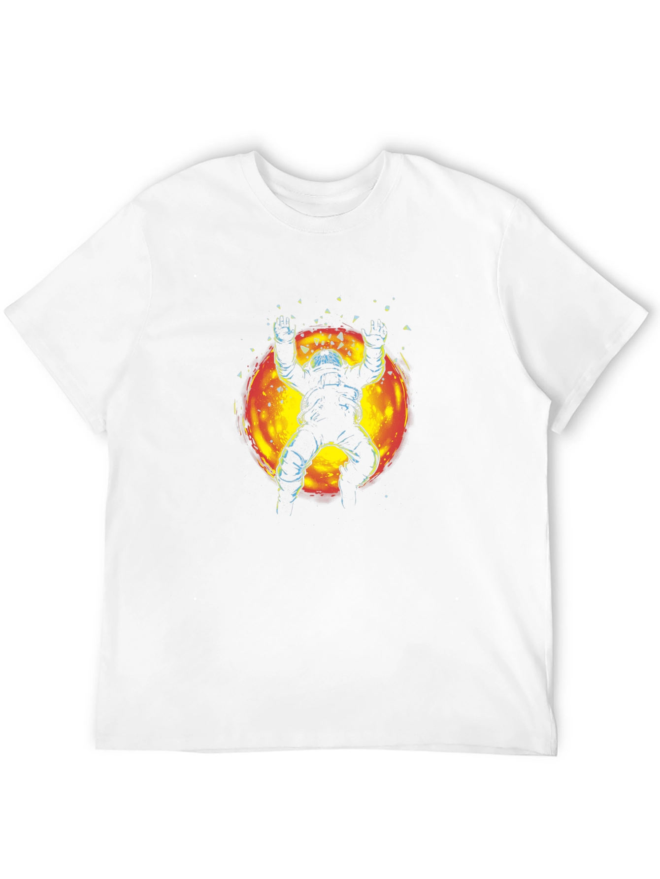 Astronaut Sunburst Graphic T-Shirt