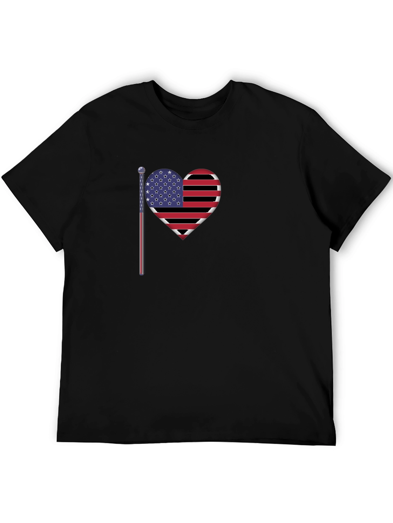 American Heart Flag T-Shirt