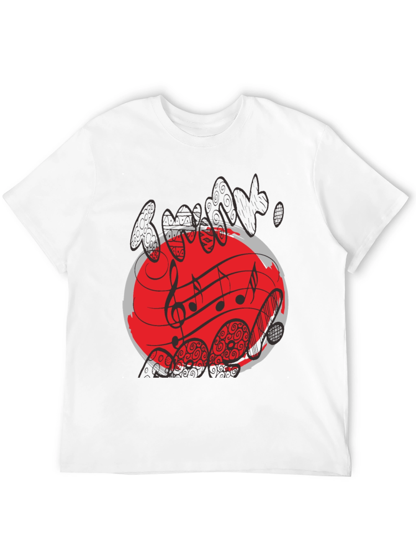 Abstract Music Graphic Tee