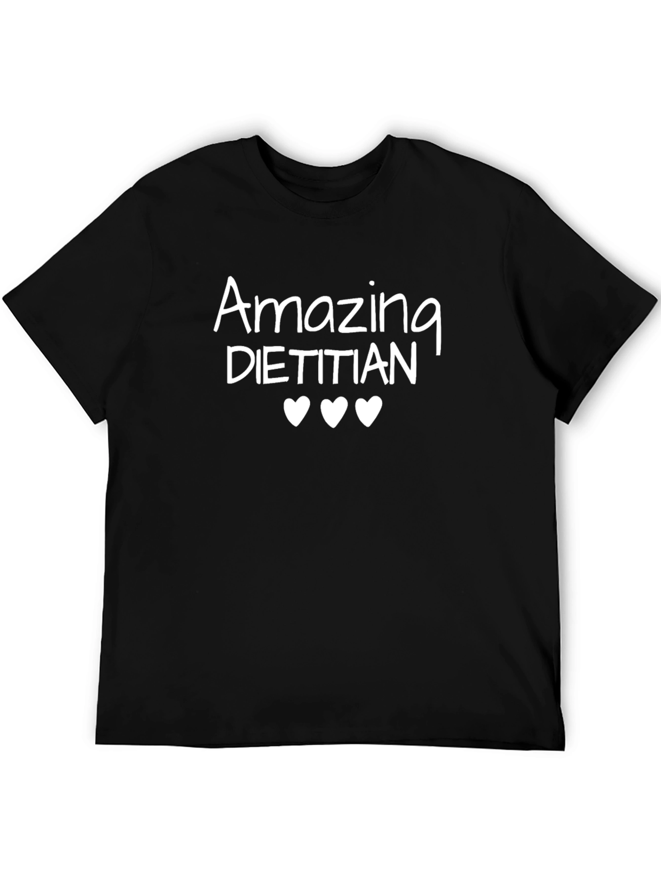 Amazing Dietitian T-Shirt - Cute Heart Design