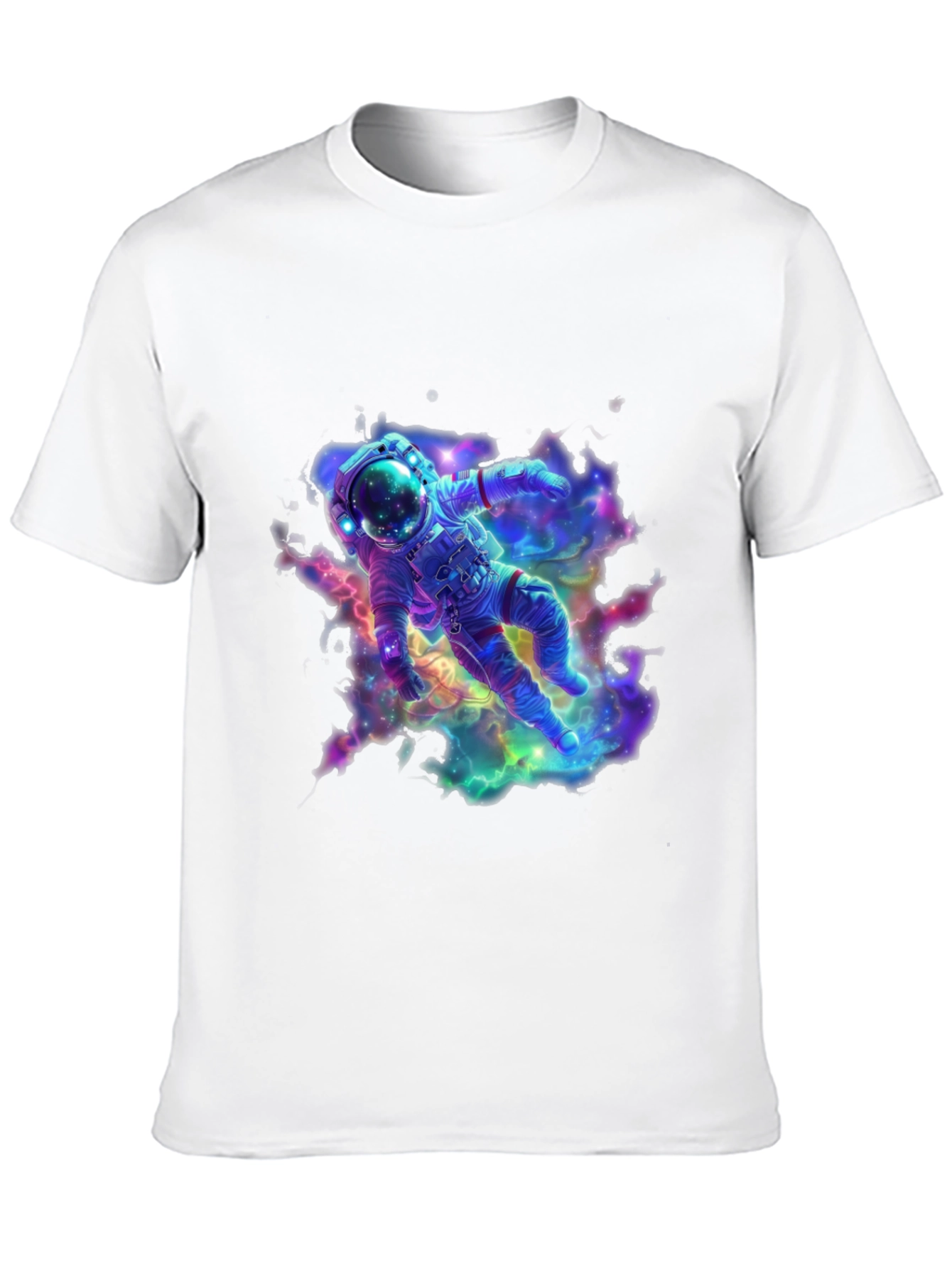 Astronaut Galaxy T-Shirt - Space Design