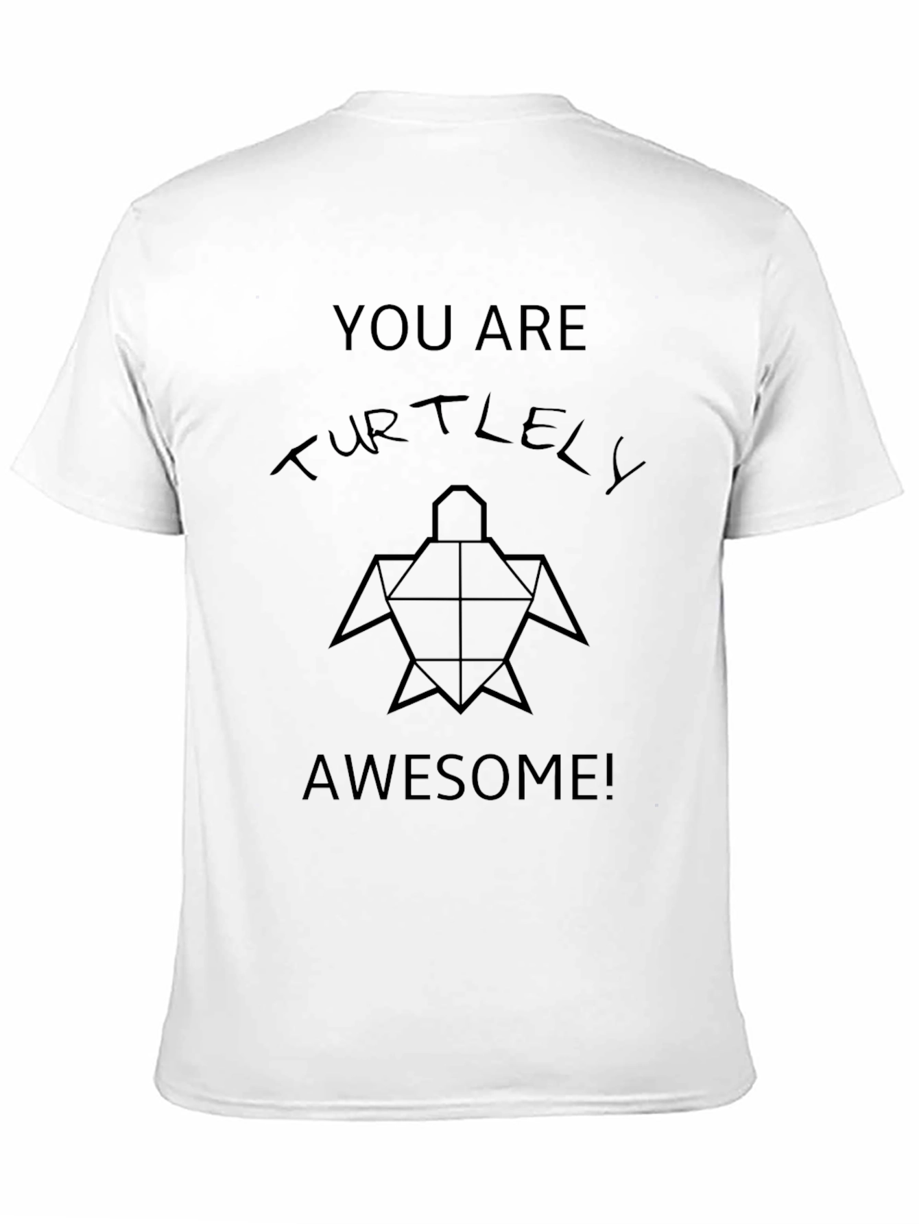 You Are Turtlely Awesome Black T-Shirt
