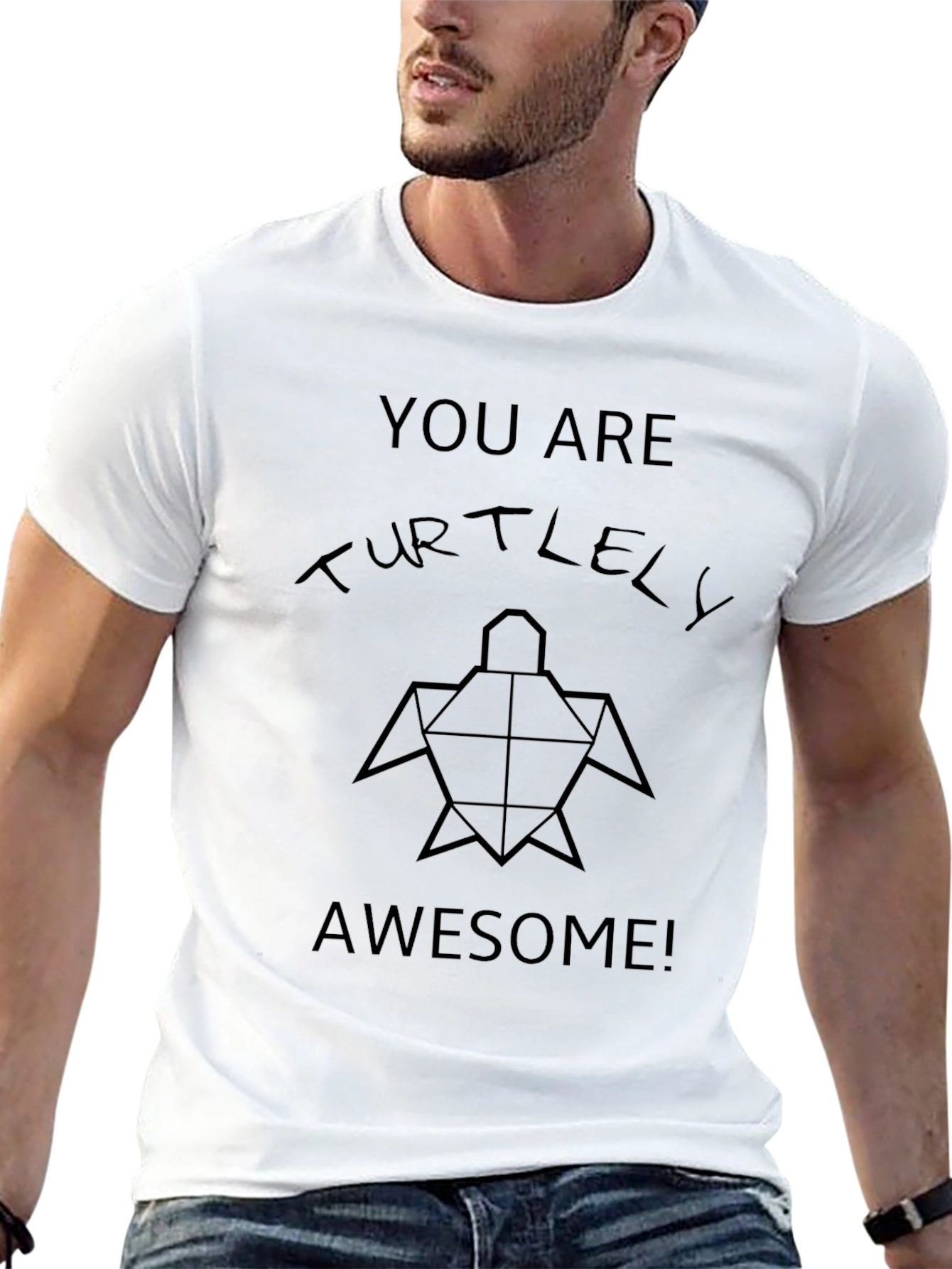 You Are Turtlely Awesome Black T-Shirt