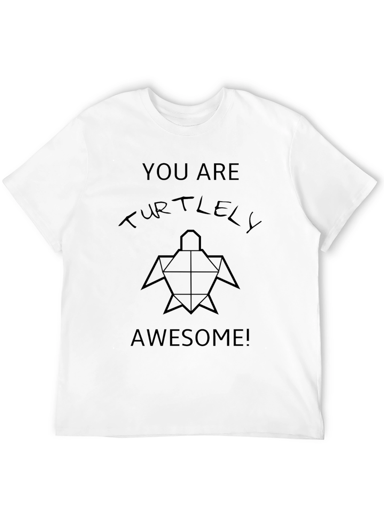 You Are Turtlely Awesome Black T-Shirt