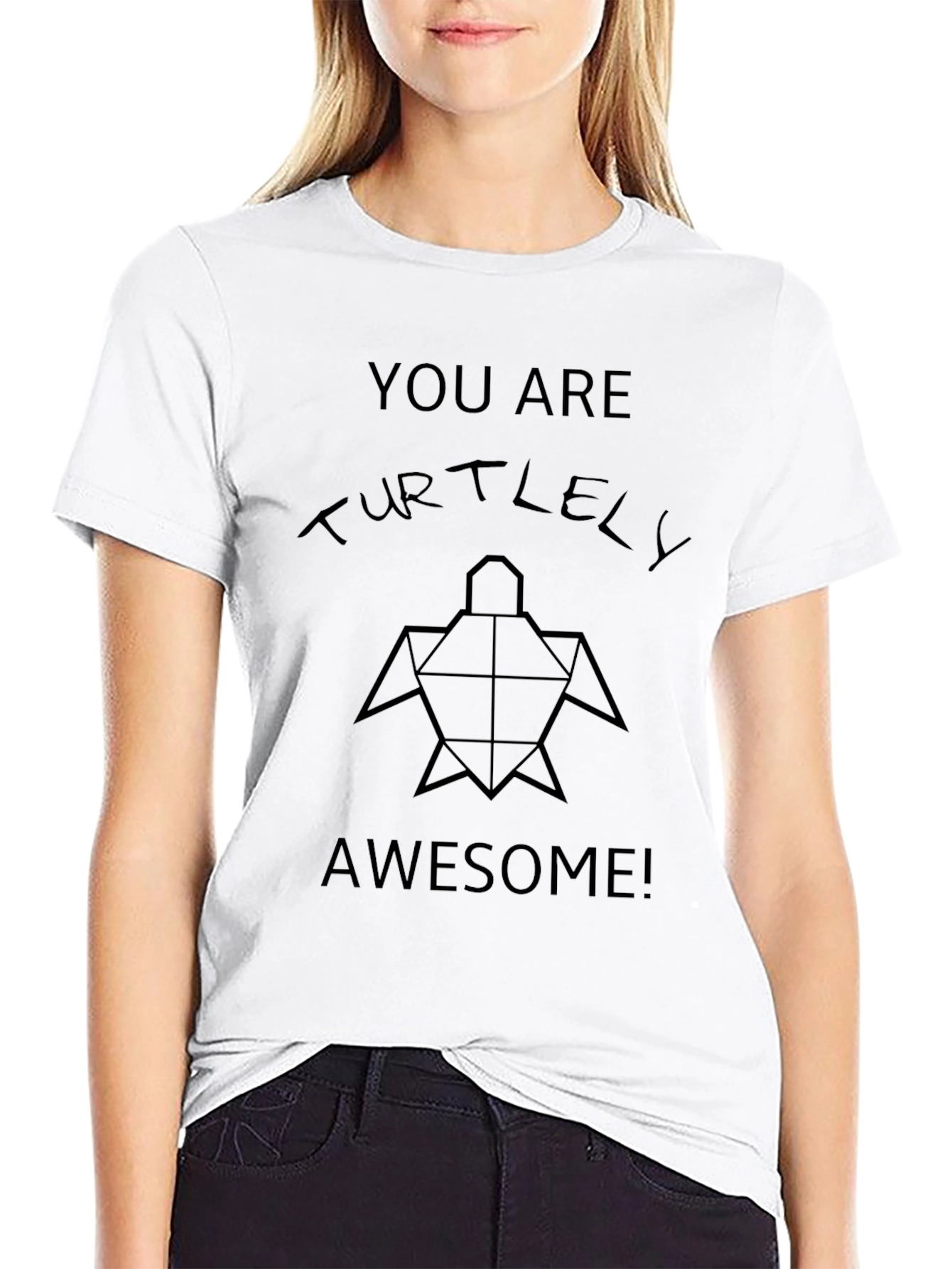 You Are Turtlely Awesome Black T-Shirt