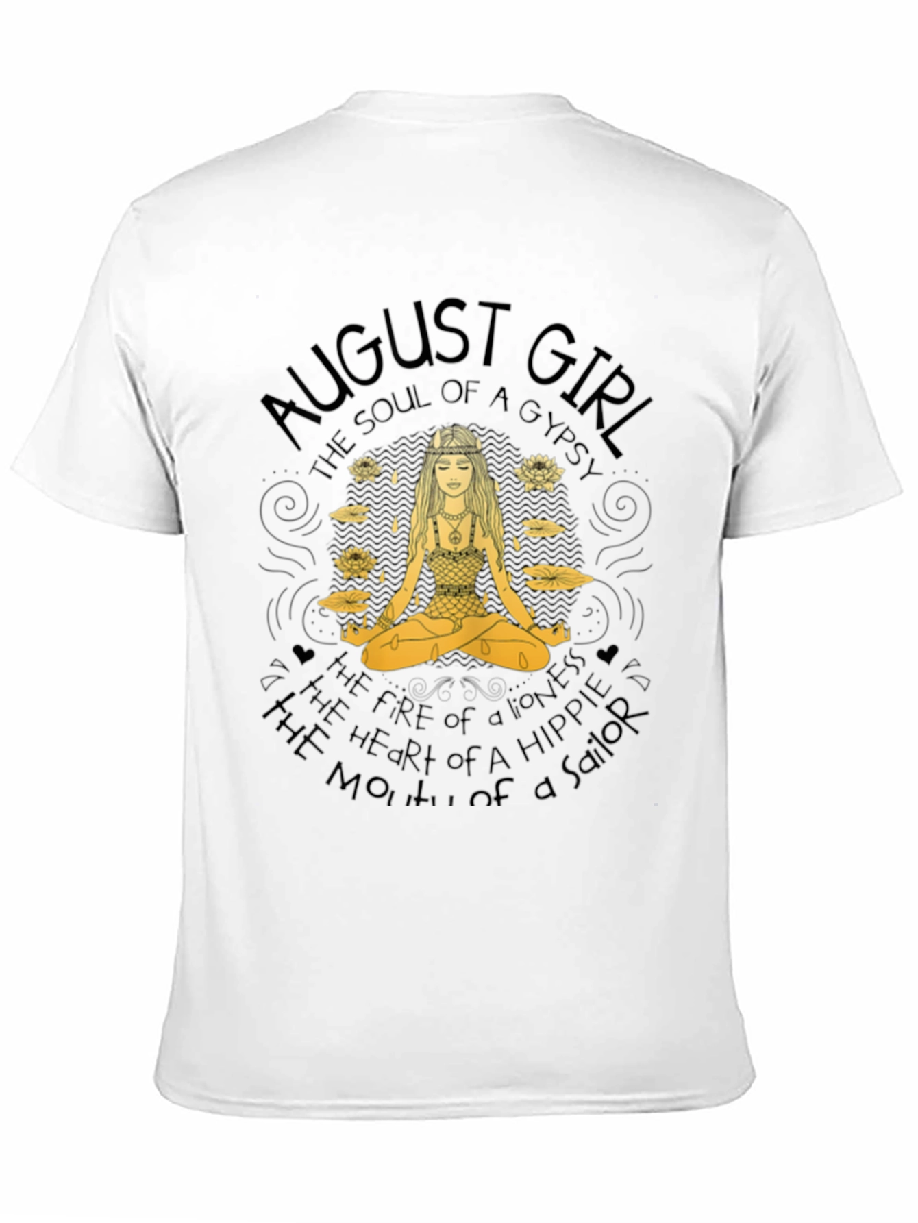August Girl Gypsy Soul Black T-Shirt