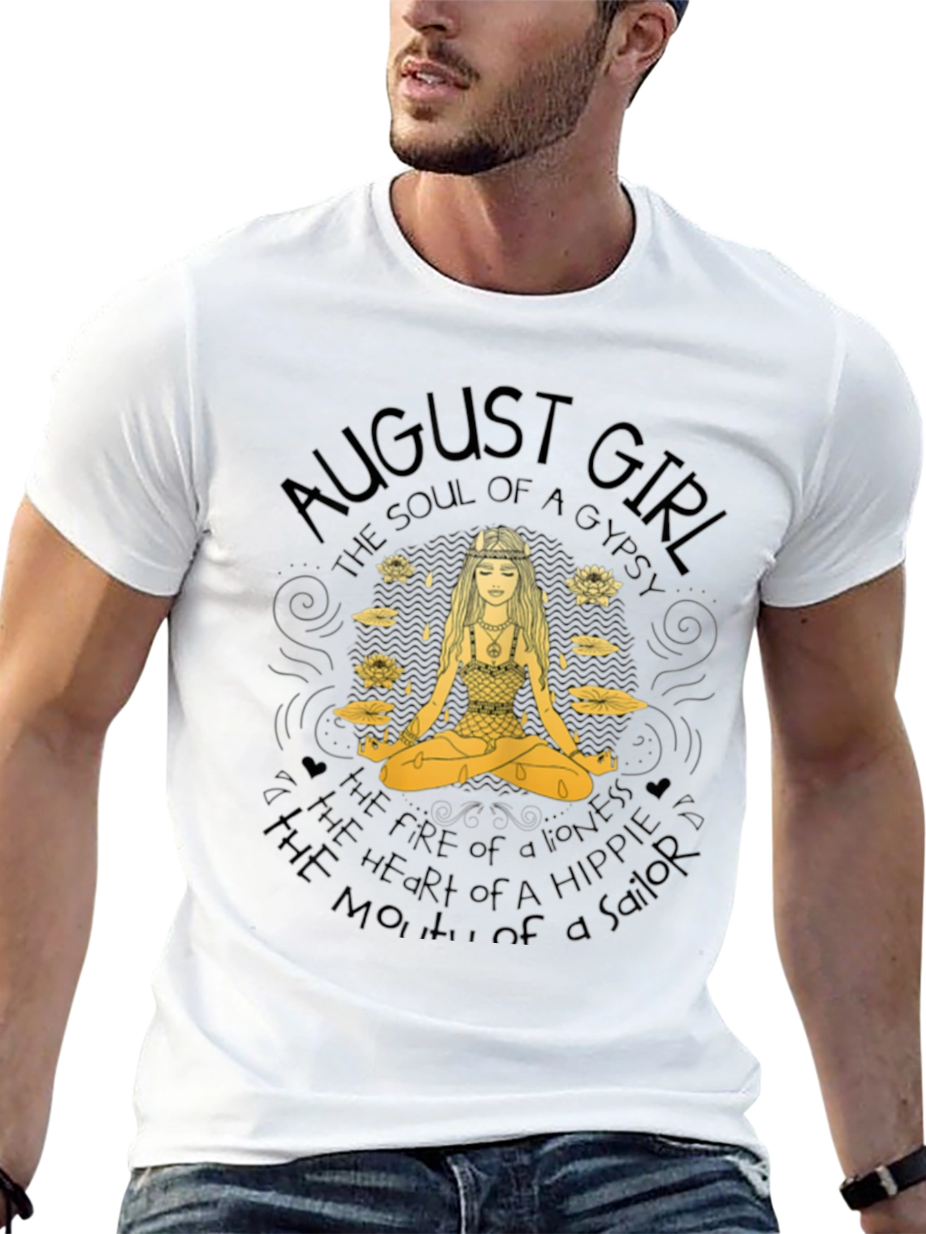August Girl Gypsy Soul Black T-Shirt