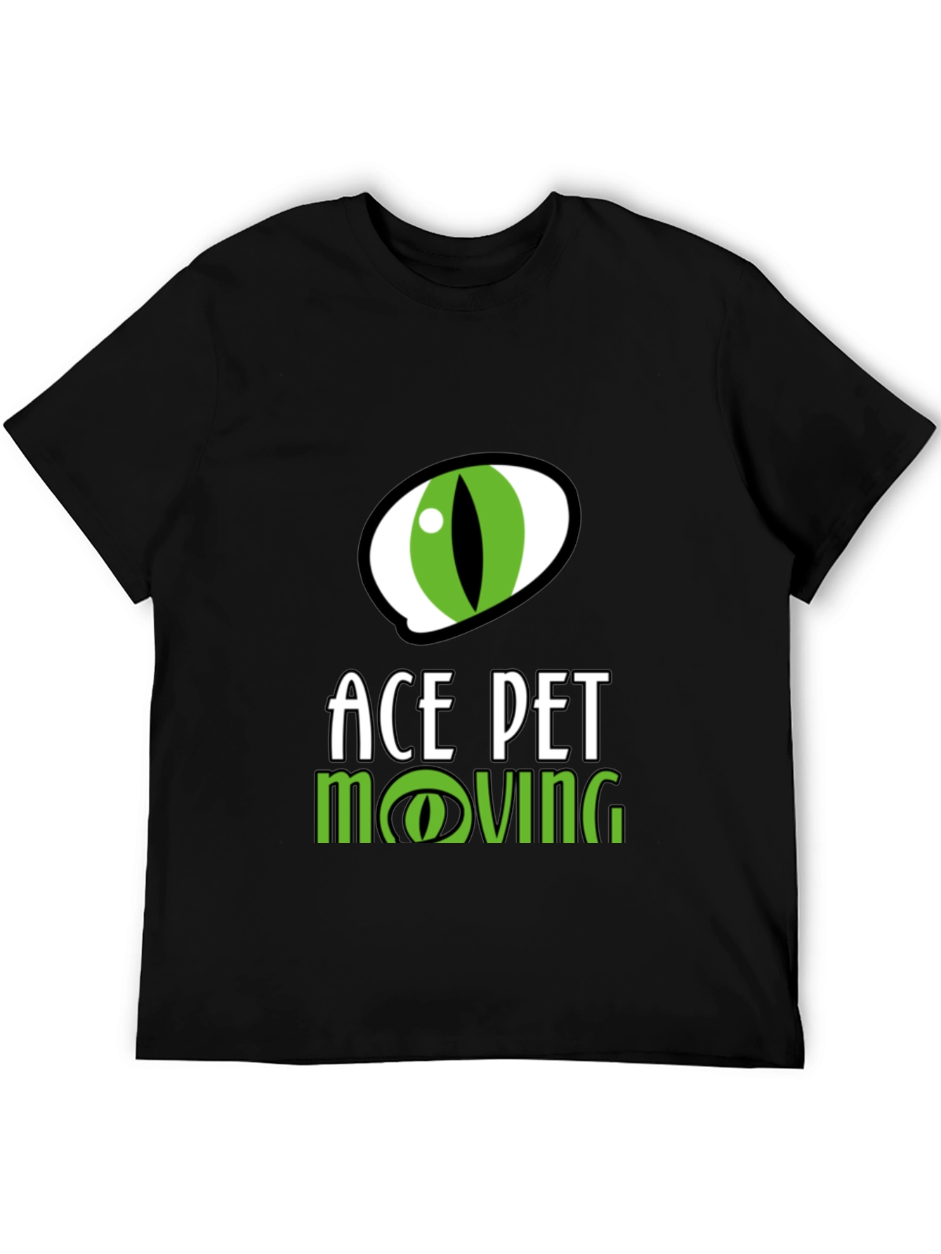 Ace Pet Moving Black T-Shirt