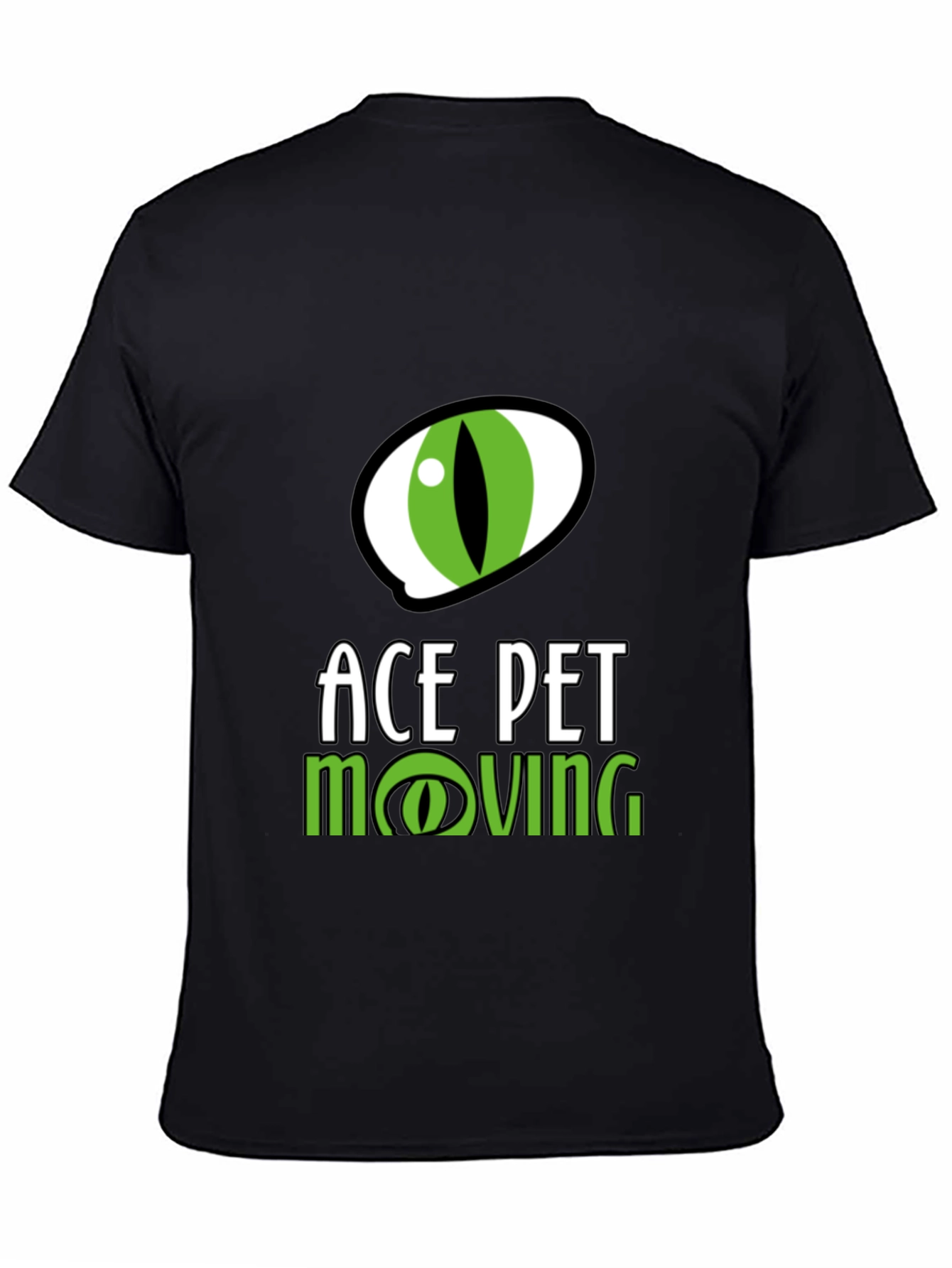 Ace Pet Moving Black T-Shirt