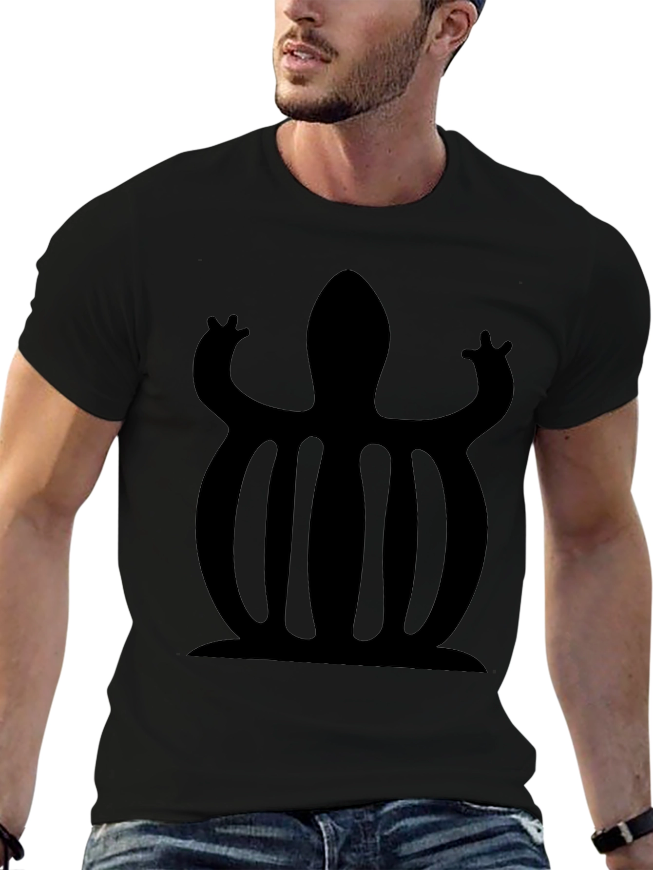 Adinkra Hwehwɛ Ben T-Shirt - Seek and Examine