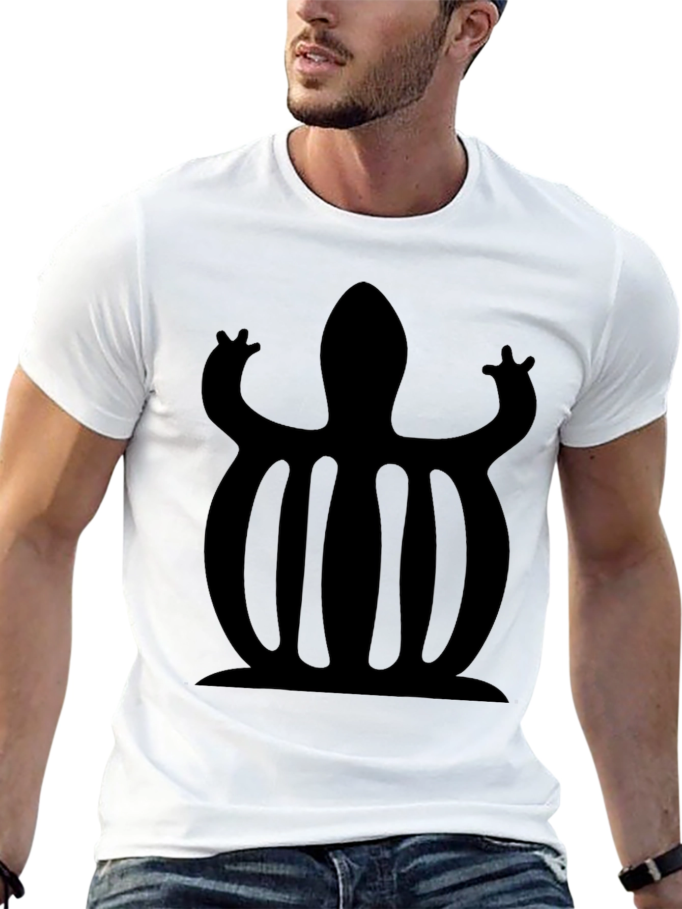 Adinkra Hwehwɛ Ben T-Shirt - Seek and Examine