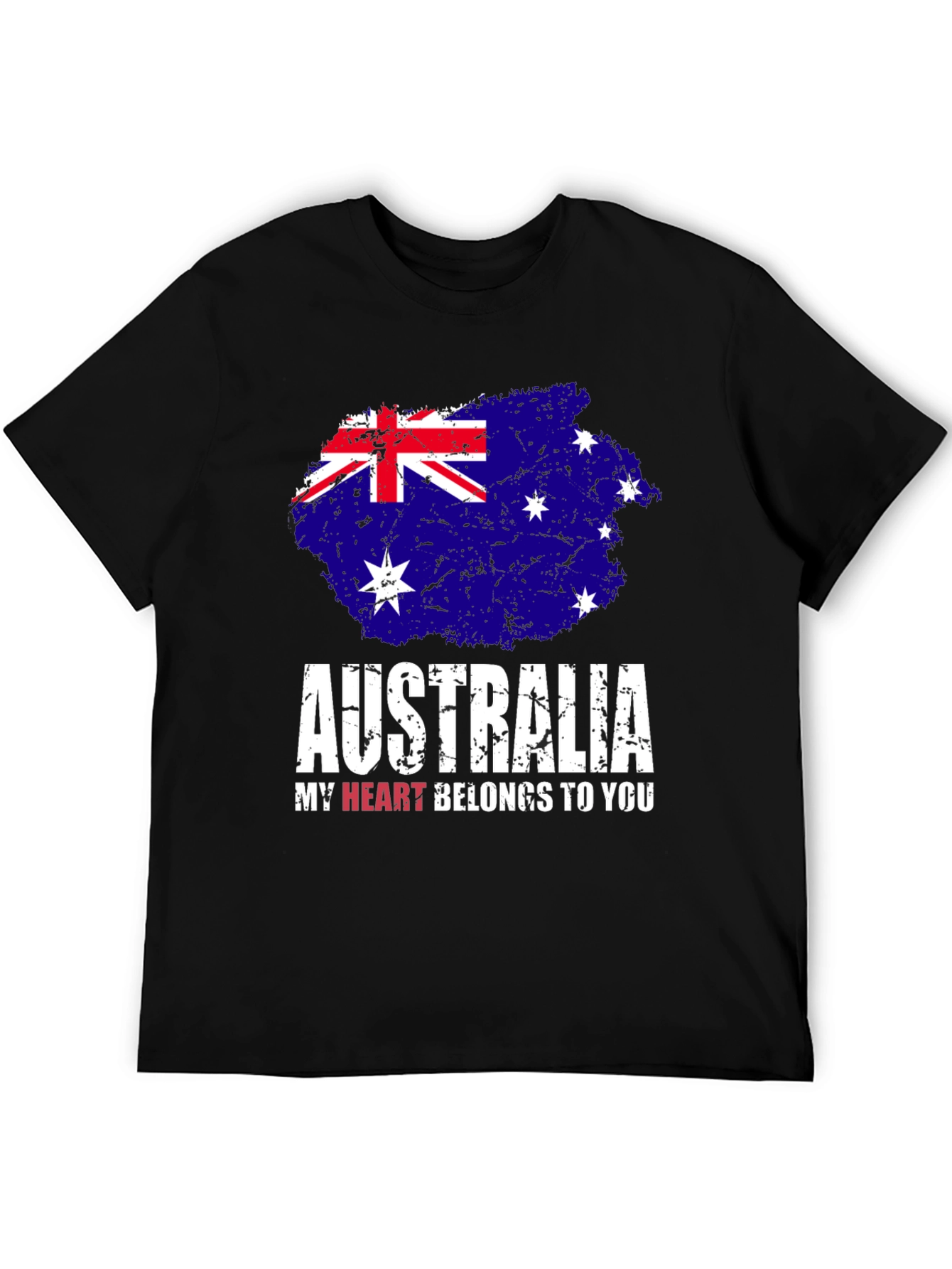 Australia Flag Graphic T-Shirt
