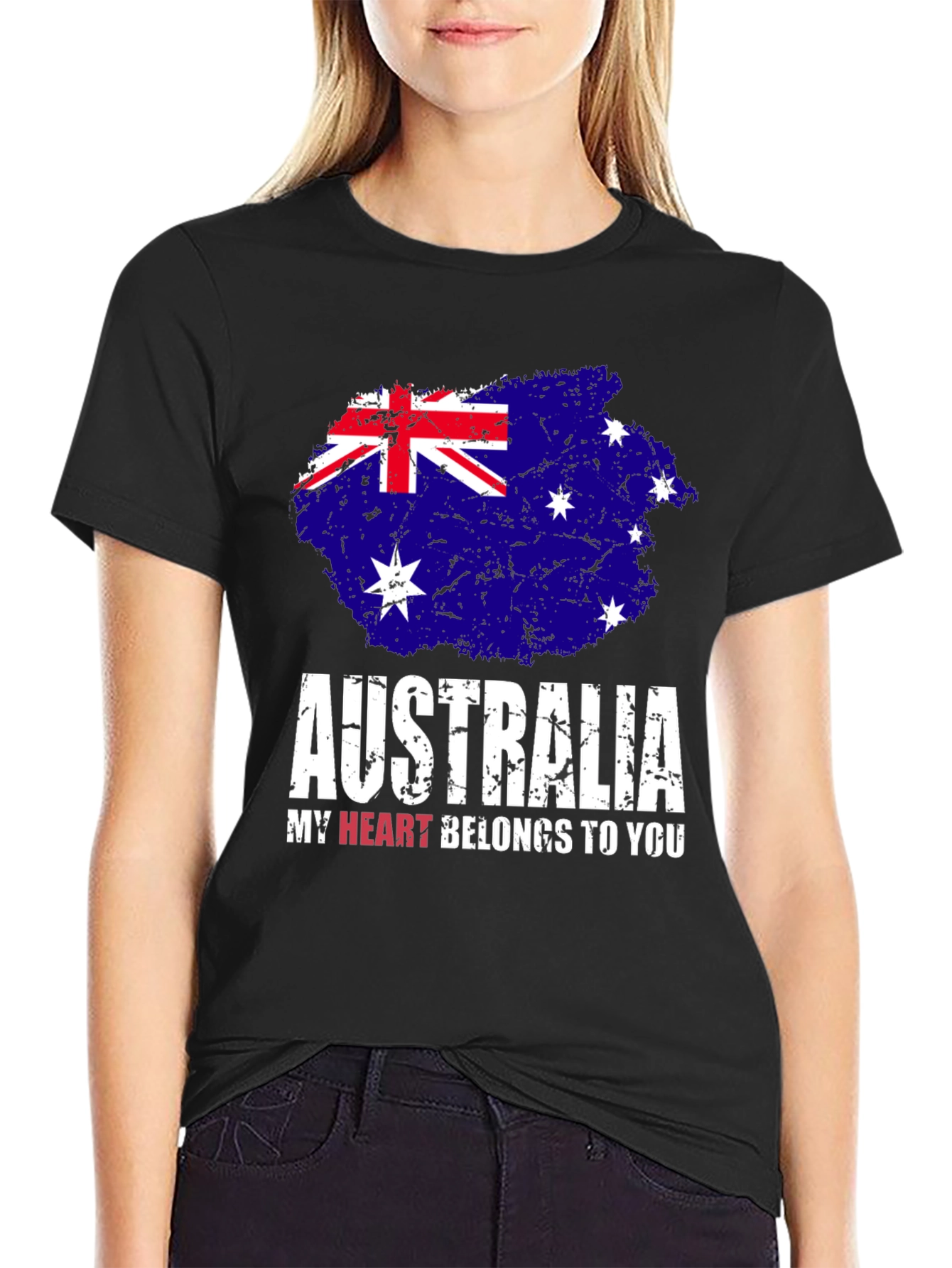 Australia Flag Graphic T-Shirt