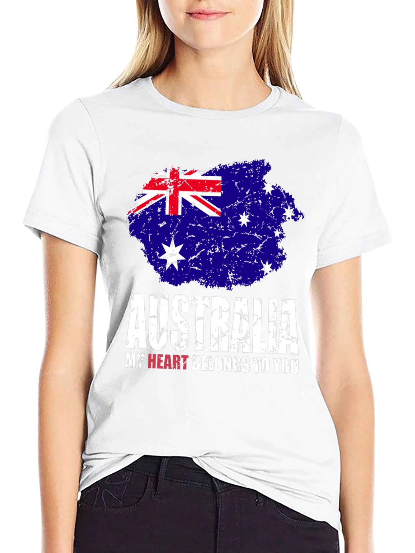 Australia Flag Graphic T-Shirt