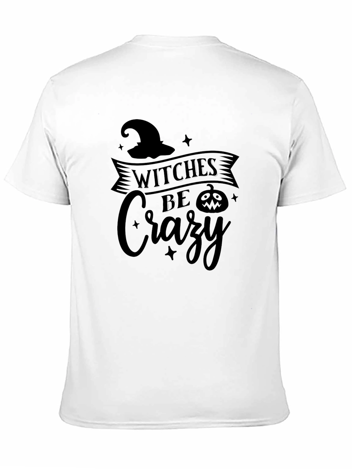 Witches Be Crazy Halloween T-Shirt - Black