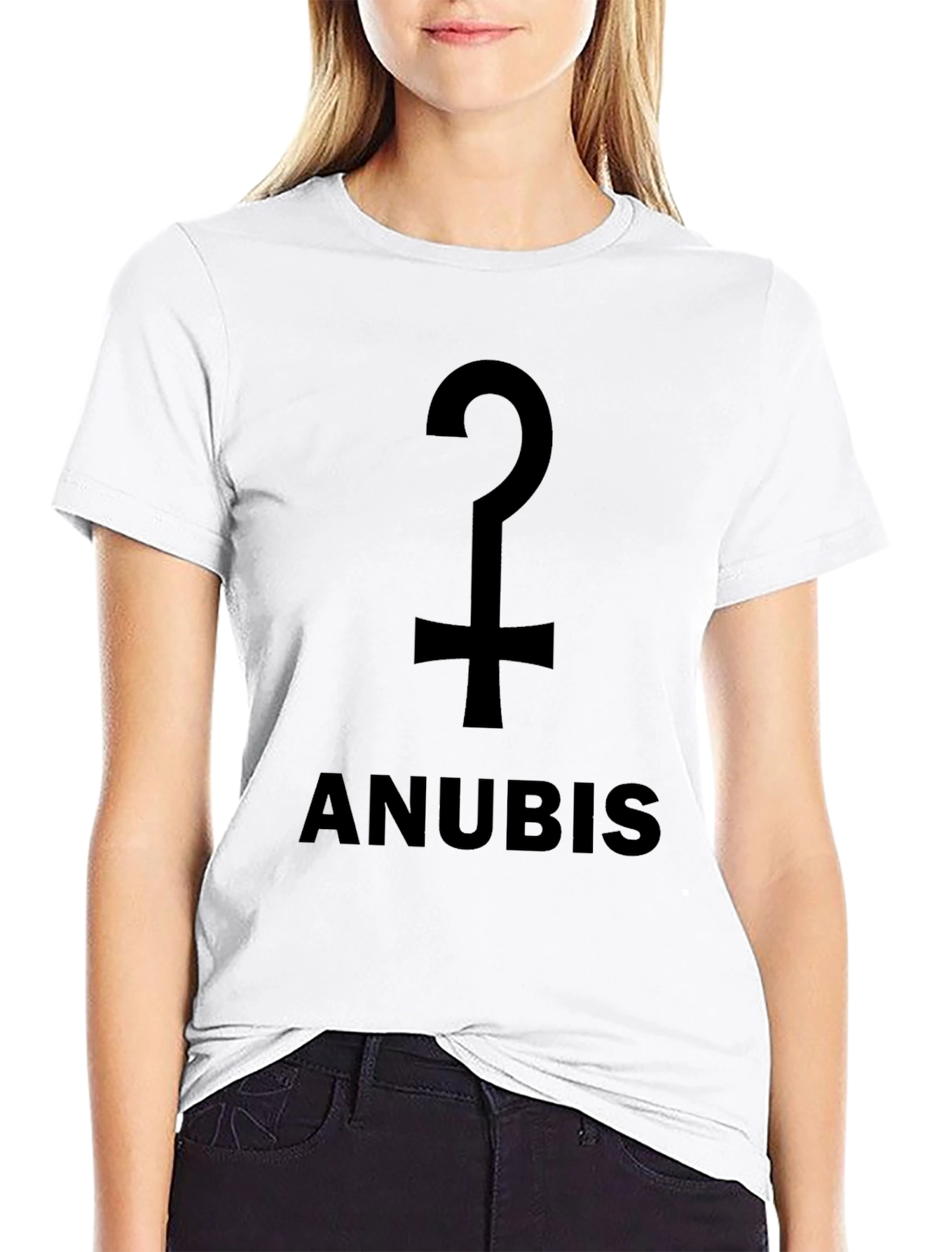 Anubis Symbol T-Shirt - Egyptian God Design