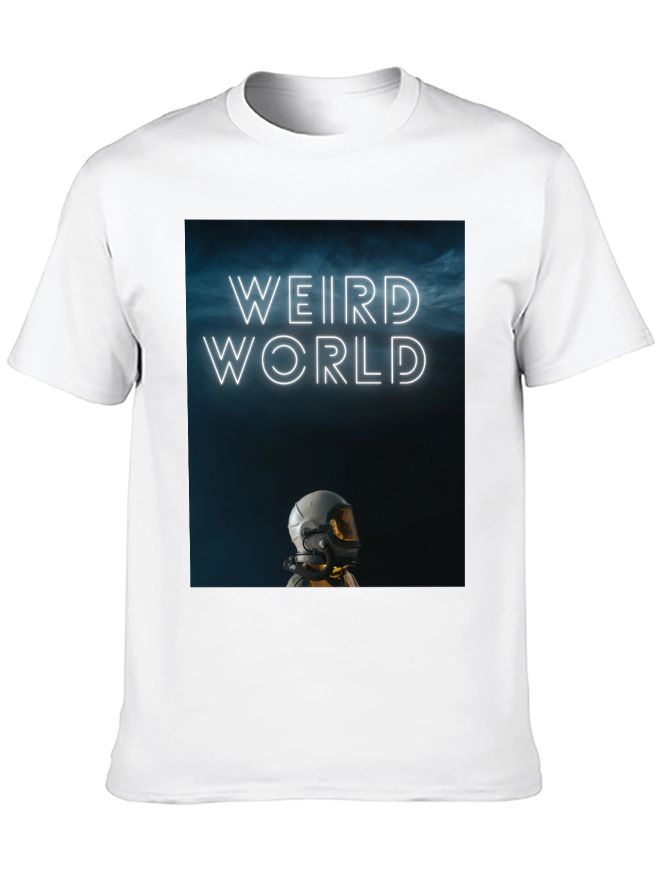 Weird World Astronaut Graphic Tee