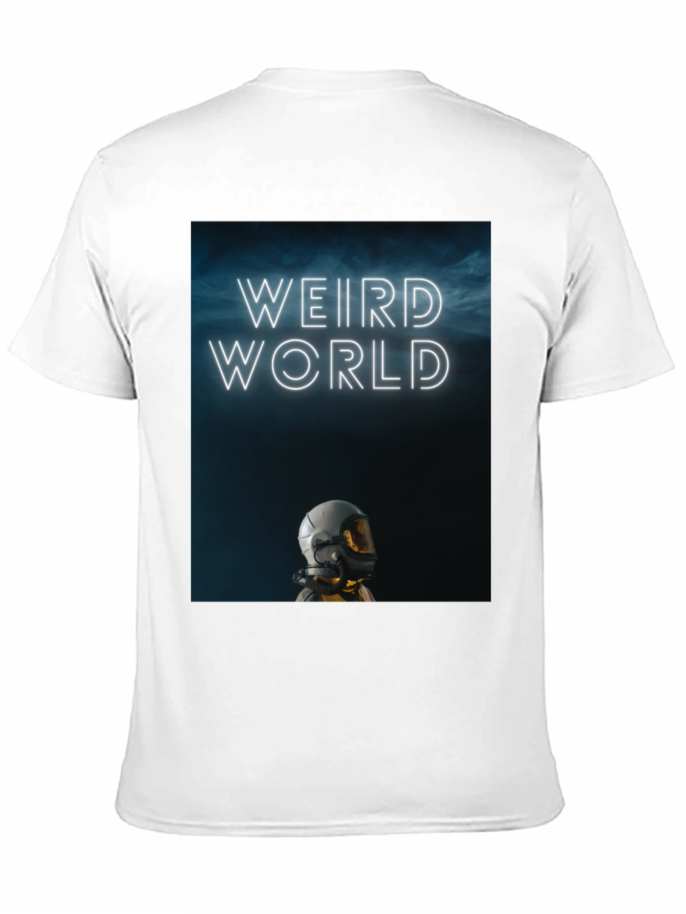 Weird World Astronaut Graphic Tee