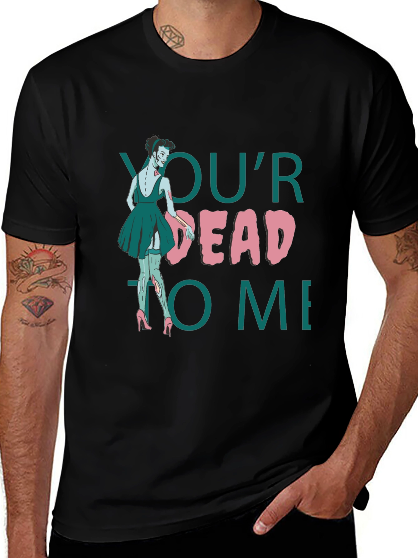 Youre Dead to Me Zombie T-Shirt